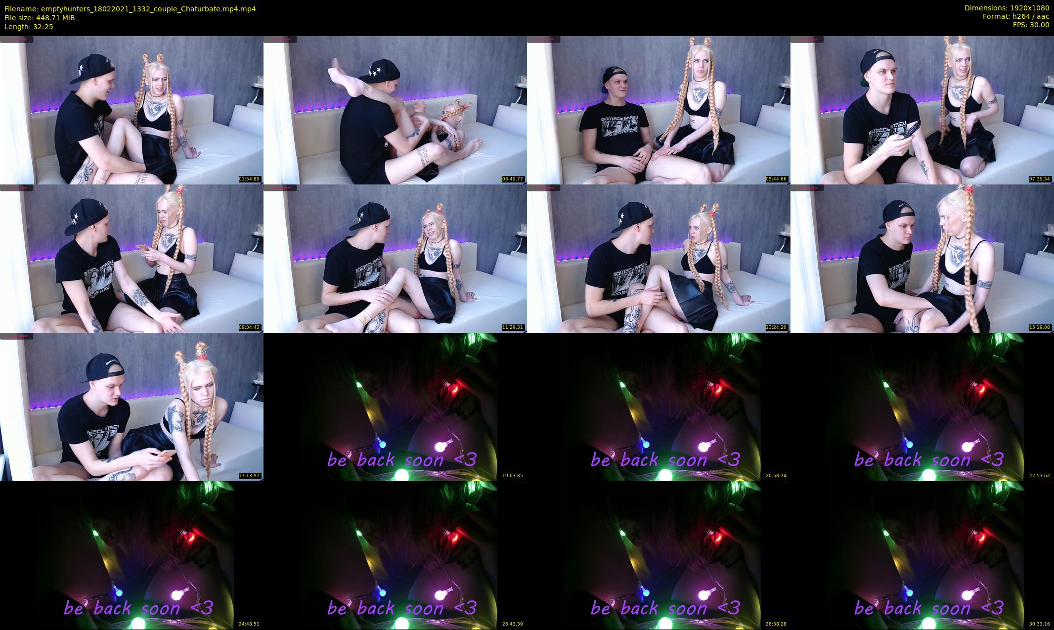 emptyhunters — 33 minute Chaturbate couple cam show recording, 1080p, Feb 18, 2021