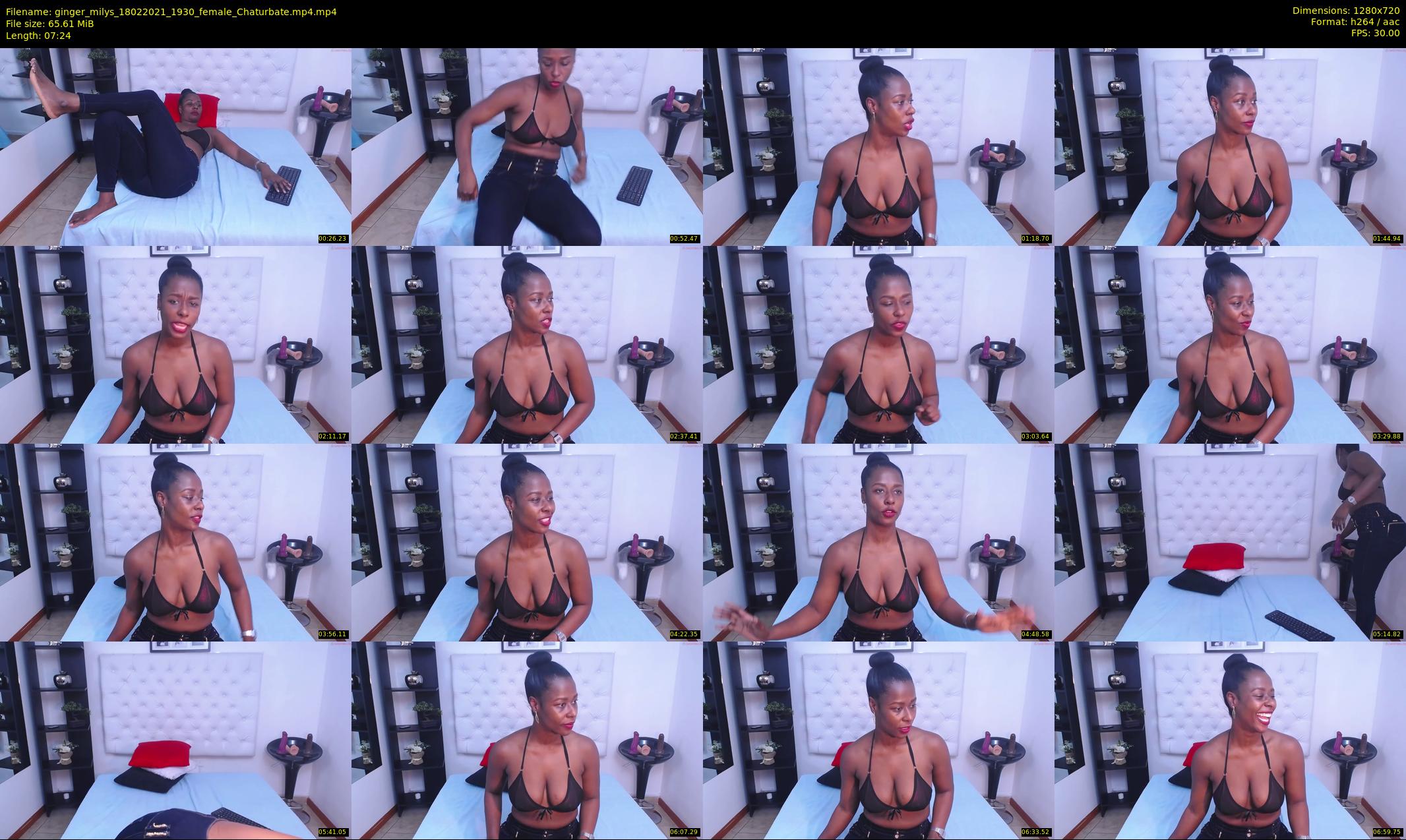 ginger_milys — 8 minute Chaturbate female cam show recording, 720p, Feb 18, 2021