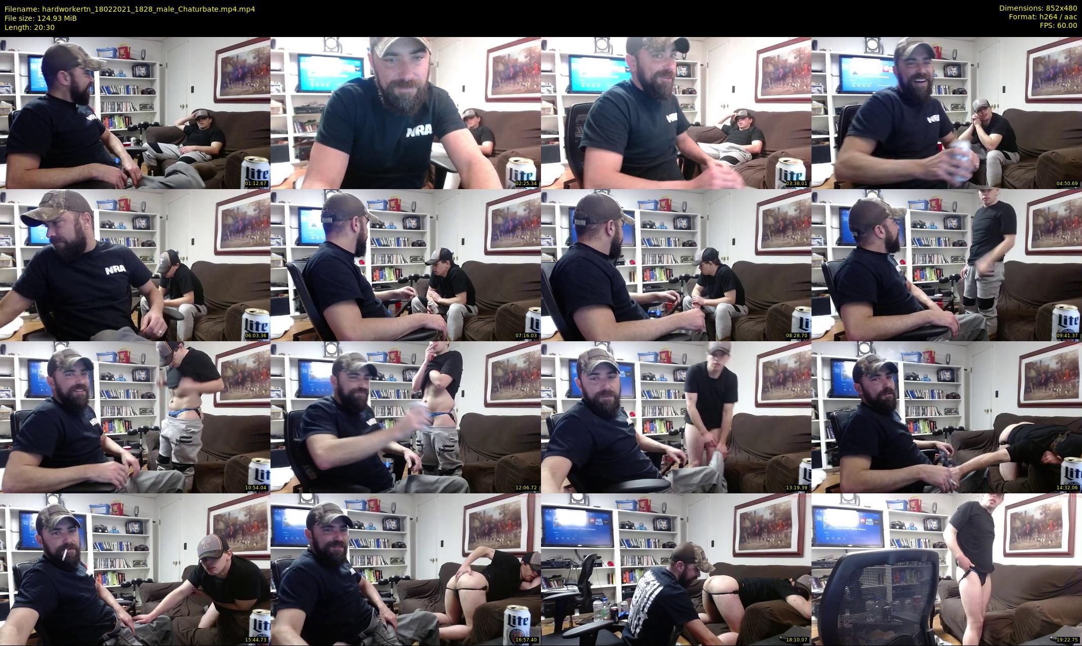 hardworkertn — 21 minute Chaturbate male cam show recording, 480p, Feb 18, 2021