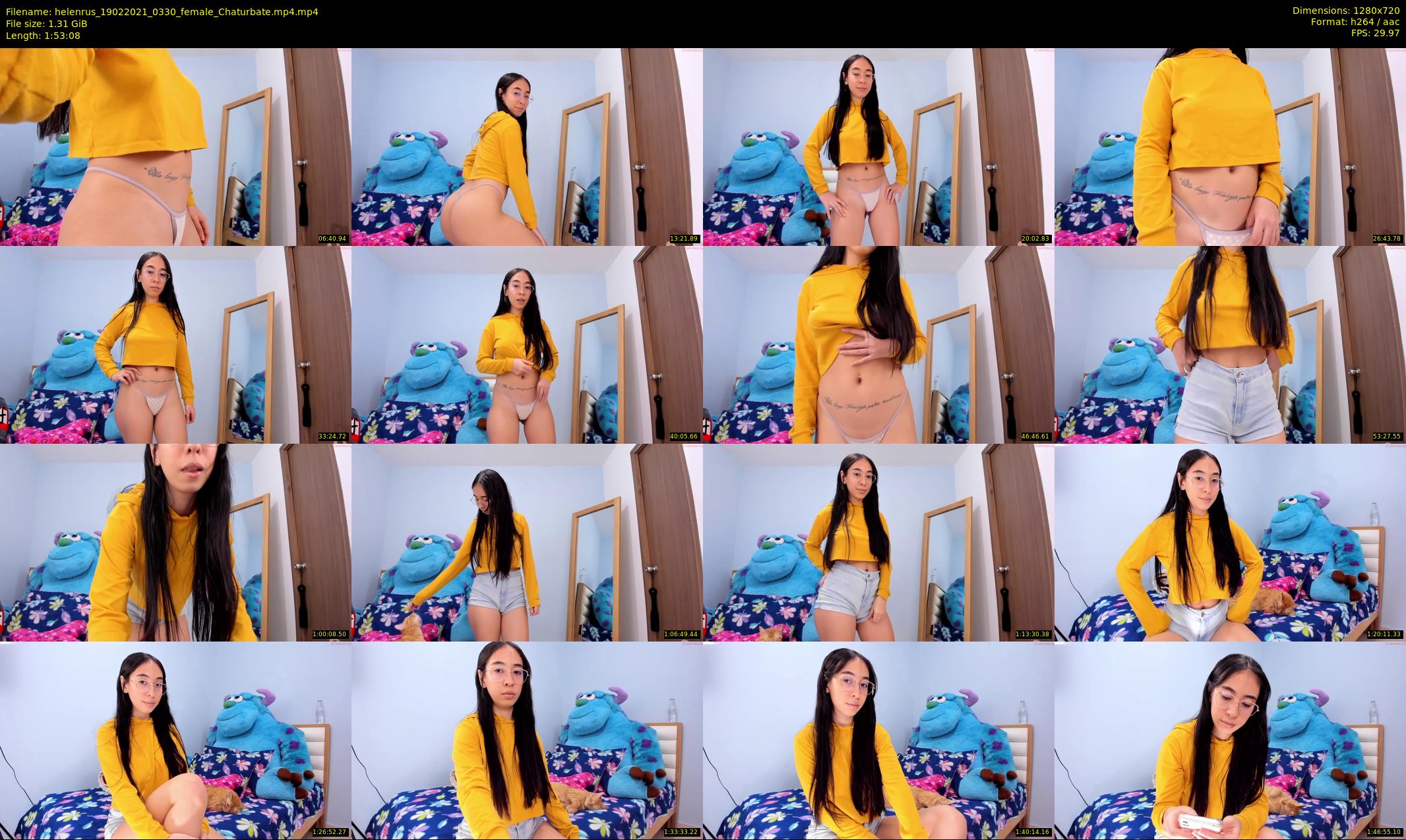 helenrus — 114 minute Chaturbate female cam show recording, 720p, Feb 19, 2021