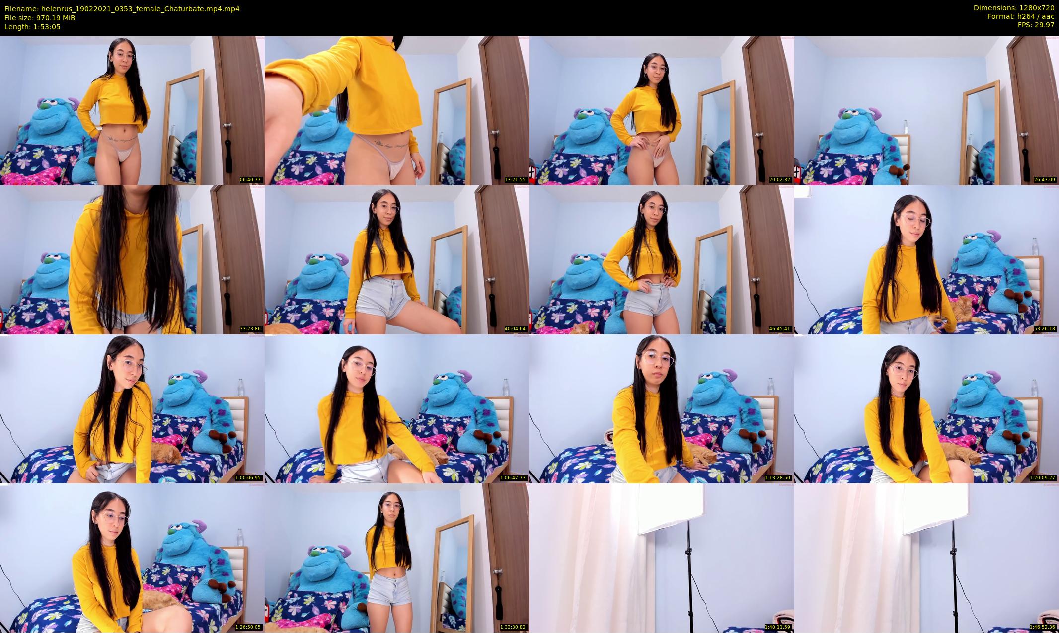 helenrus — 114 minute Chaturbate female cam show recording, 720p, Feb 19, 2021