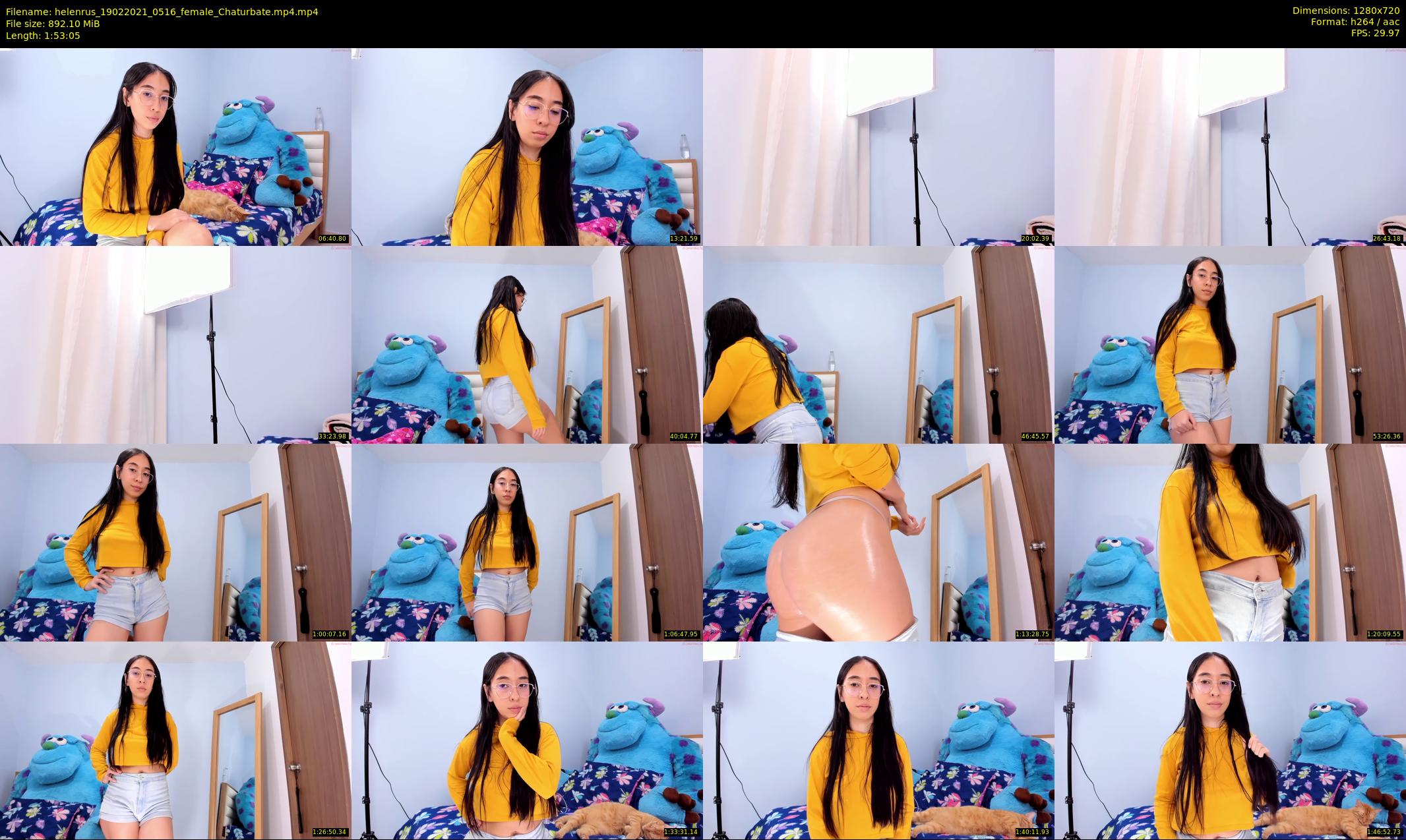helenrus — 114 minute Chaturbate female cam show recording, 720p, Feb 19, 2021