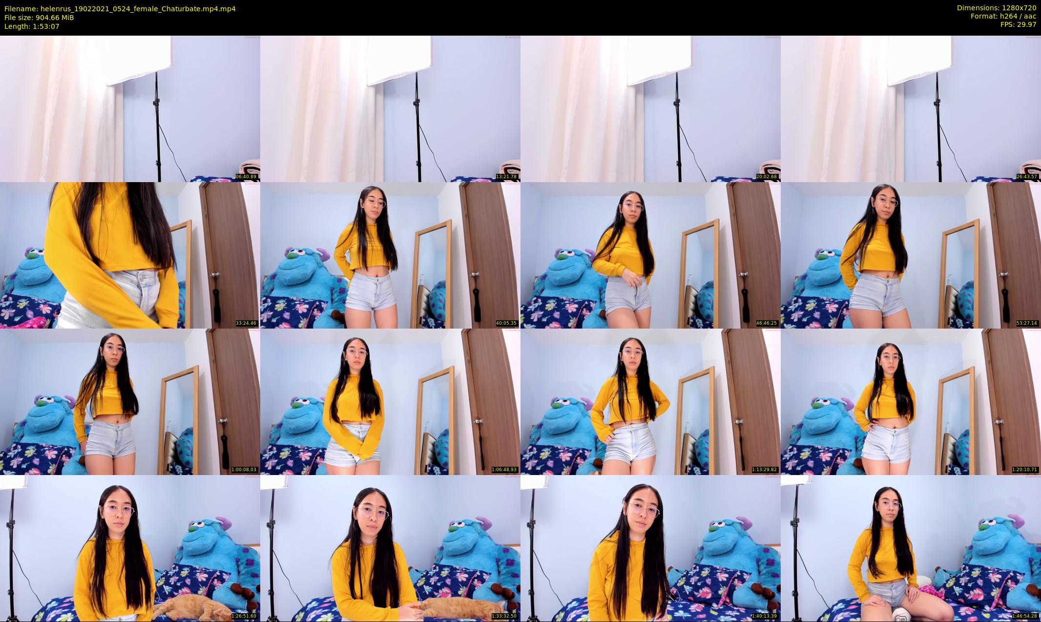 helenrus — 114 minute Chaturbate female cam show recording, 720p, Feb 19, 2021