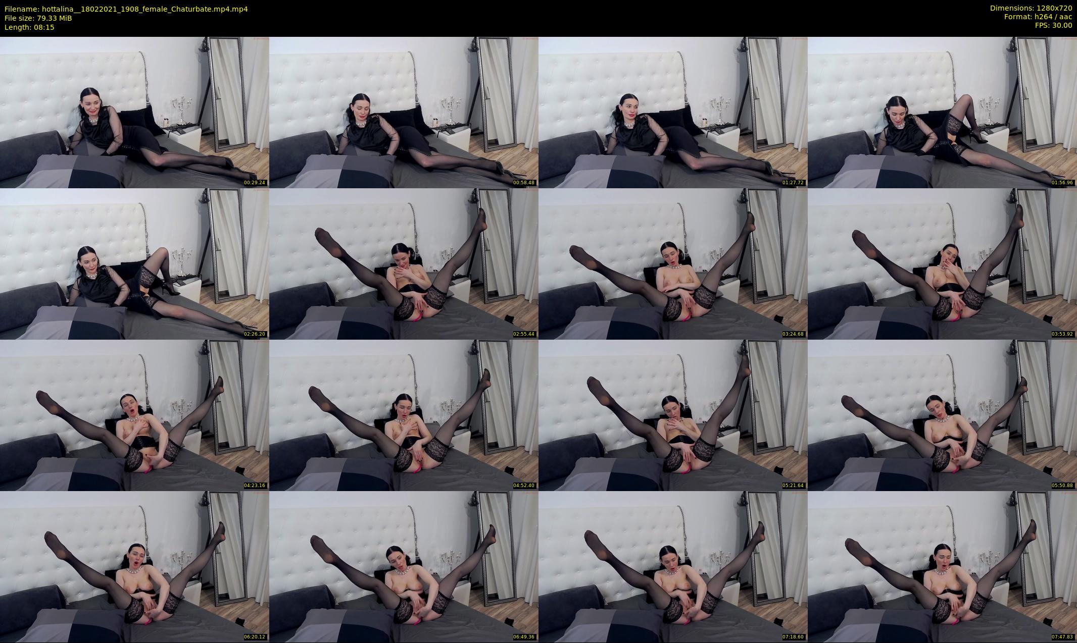 hottalina_ — 9 minute Chaturbate female cam show recording, 720p, Feb 18, 2021