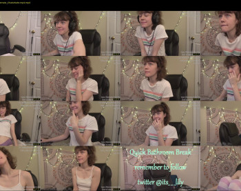 its_lily — 72 minute Chaturbate female cam show recording, 1080p, Feb 19, 2021