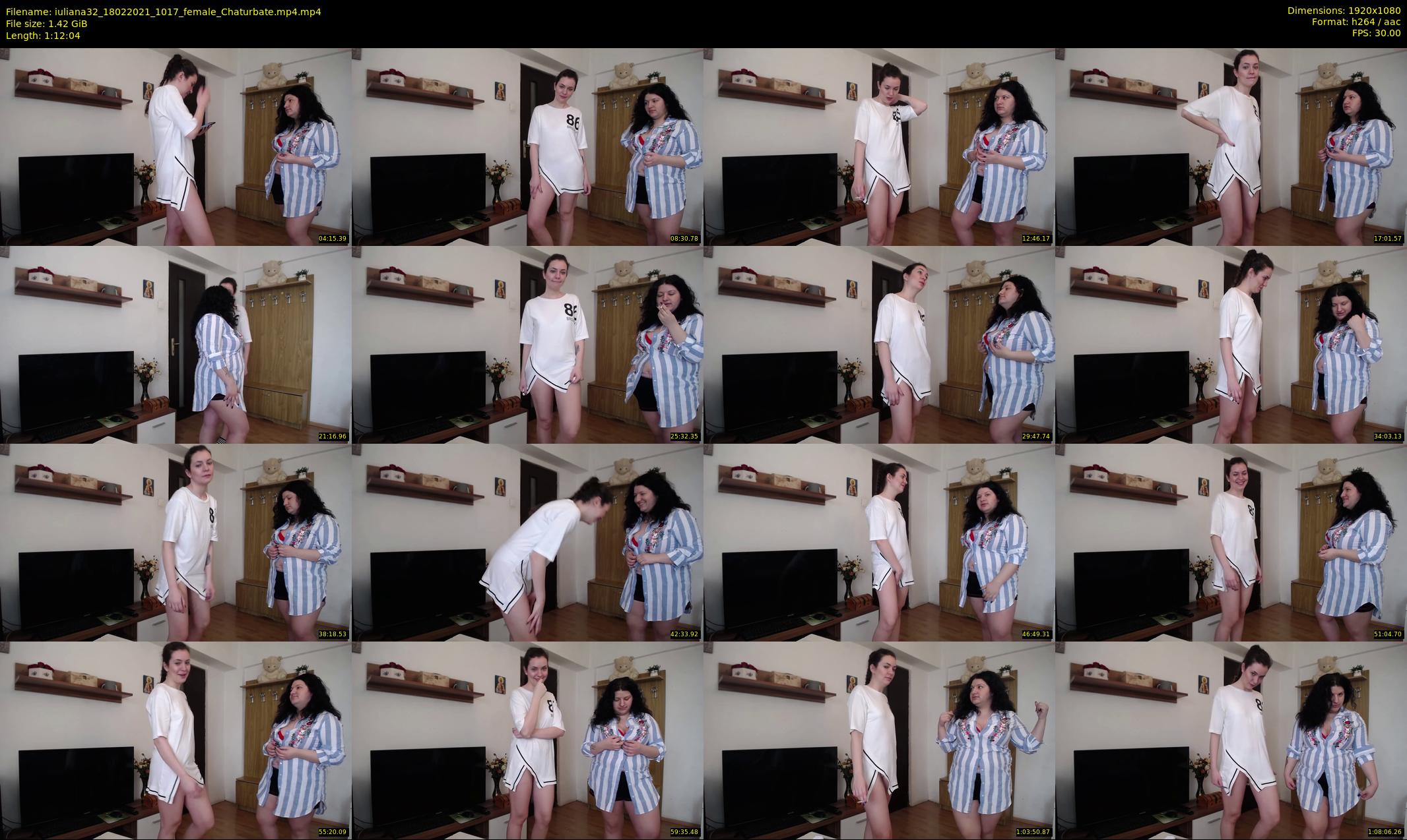 iuliana32 — 73 minute Chaturbate couple cam show recording, 1080p, Feb 18, 2021