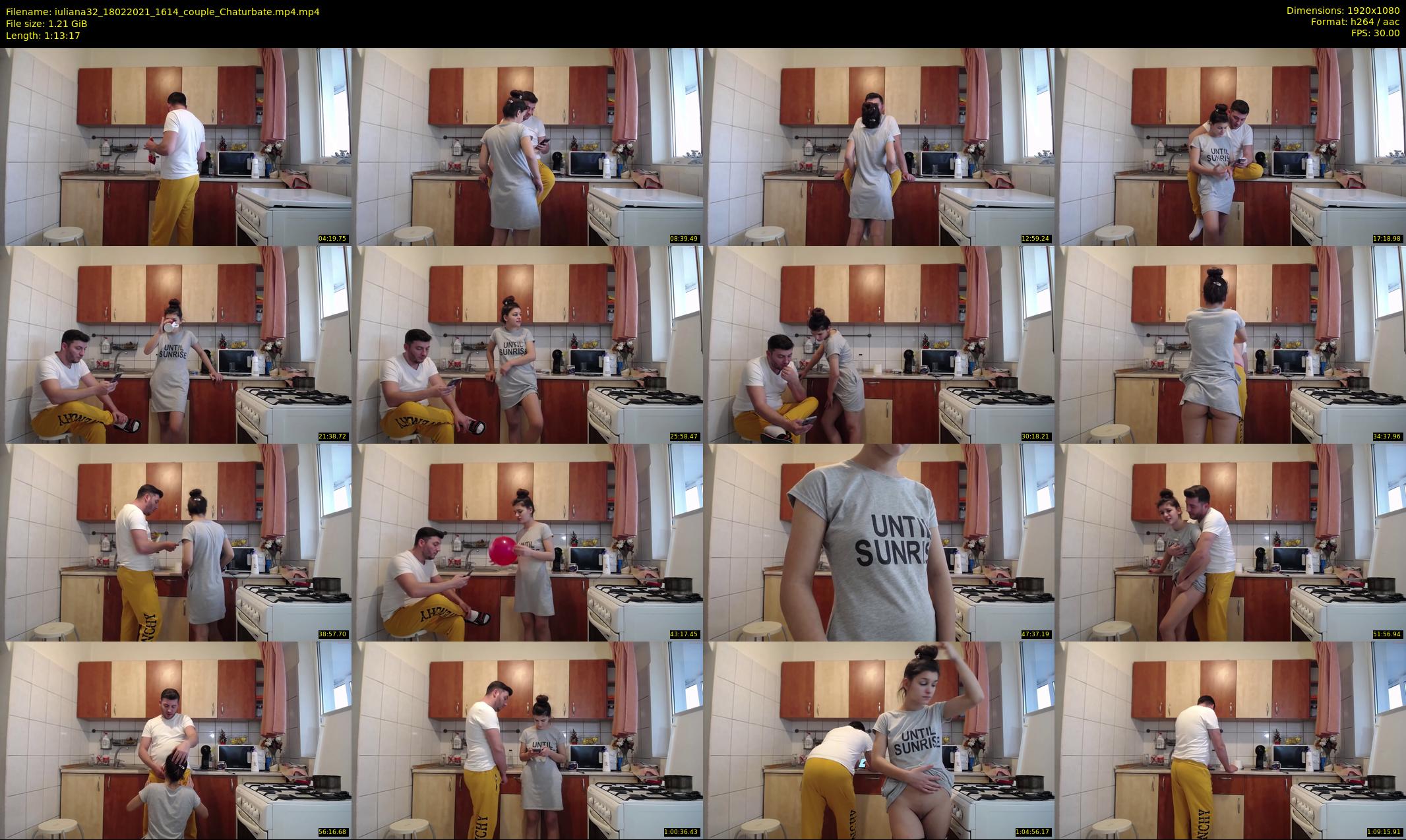 iuliana32 — 74 minute Chaturbate couple cam show recording, 1080p, Feb 18, 2021