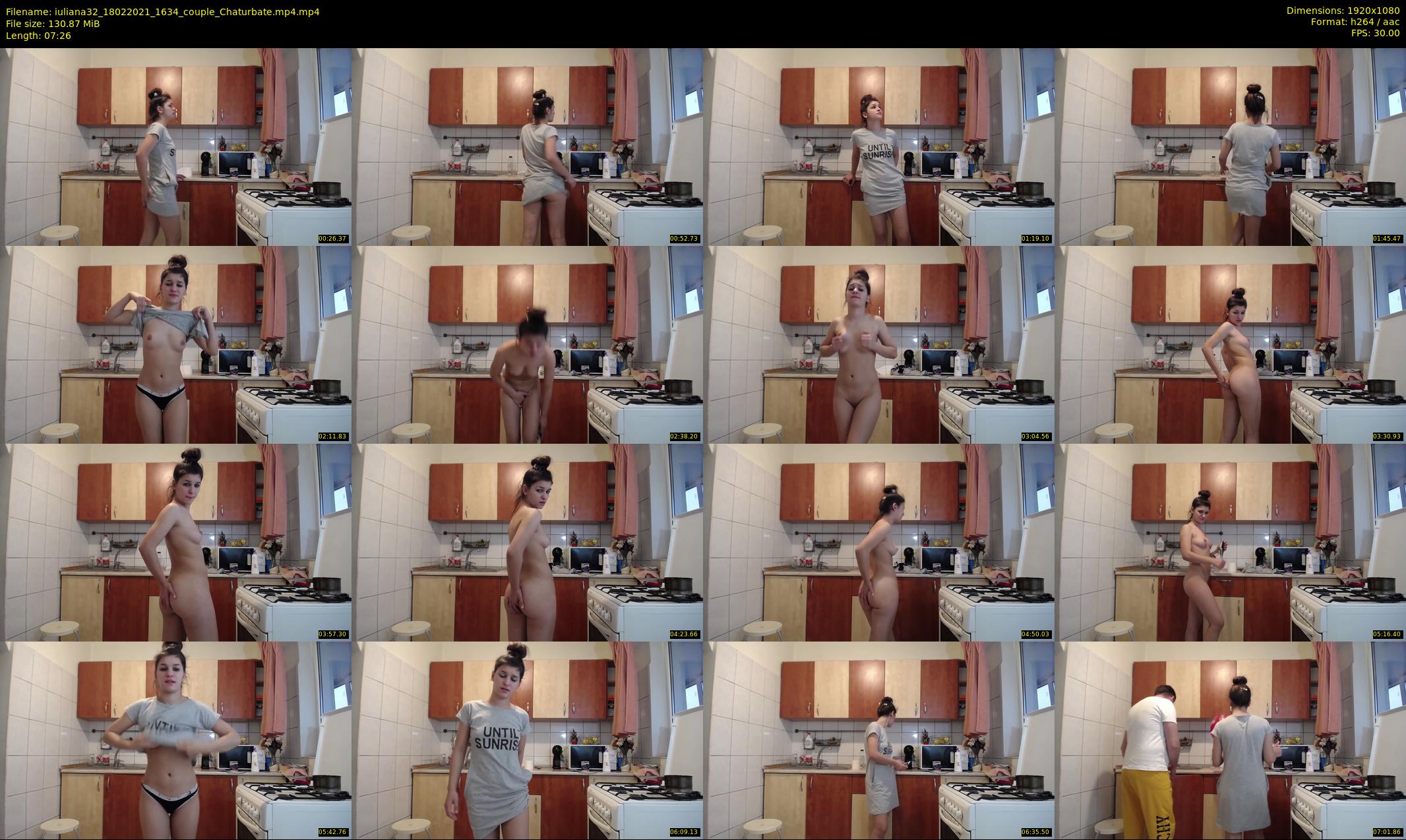 iuliana32 — 8 minute Chaturbate couple cam show recording, 1080p, Feb 18, 2021