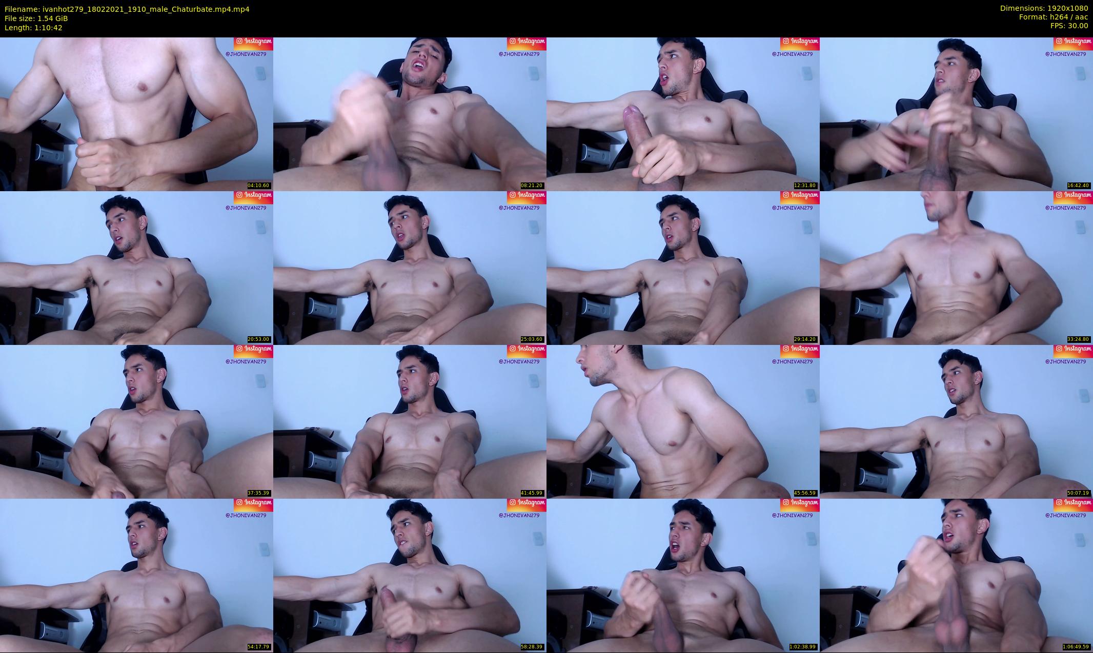 ivanhot279 — 71 minute Chaturbate male cam show recording, 1080p, Feb 18, 2021