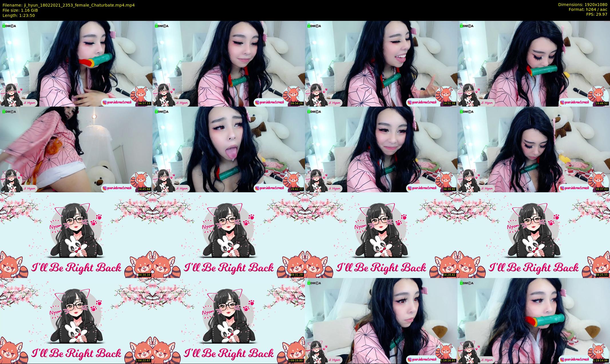 ji_hyun — 84 minute Chaturbate female cam show recording, 1080p, Feb 18, 2021