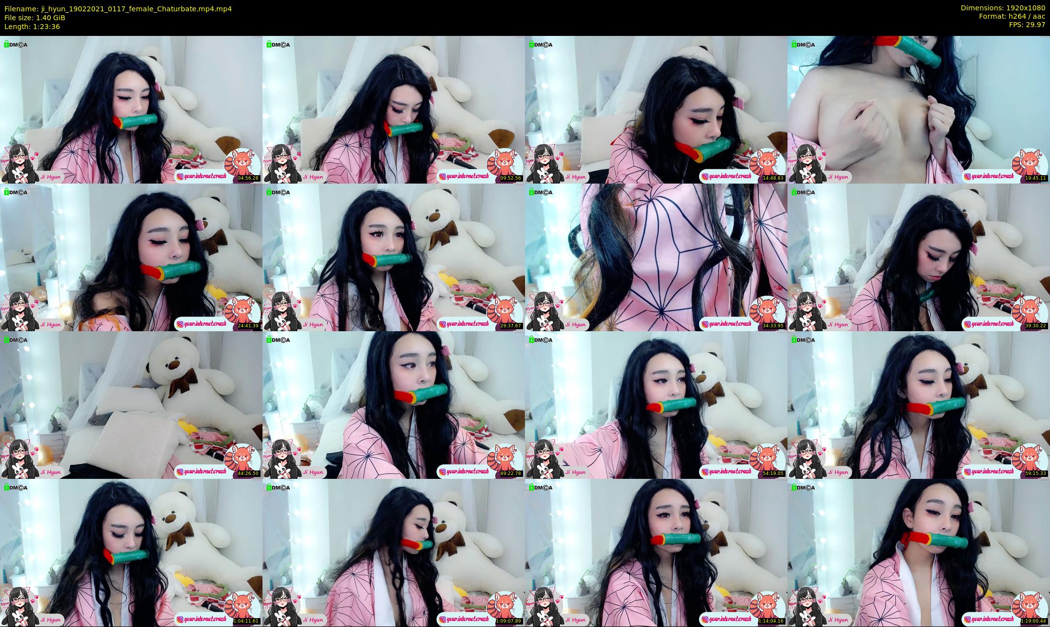 ji_hyun — 84 minute Chaturbate female cam show recording, 1080p, Feb 19, 2021