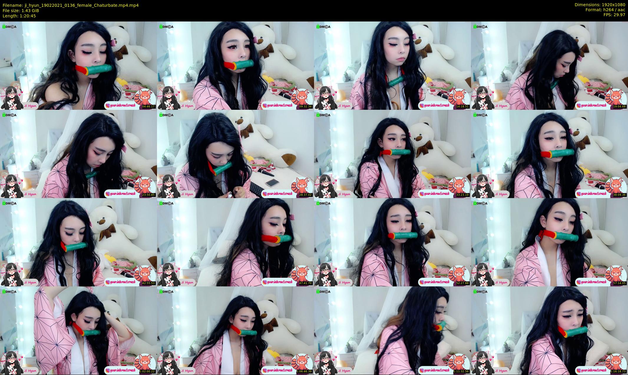 ji_hyun — 81 minute Chaturbate female cam show recording, 1080p, Feb 19, 2021