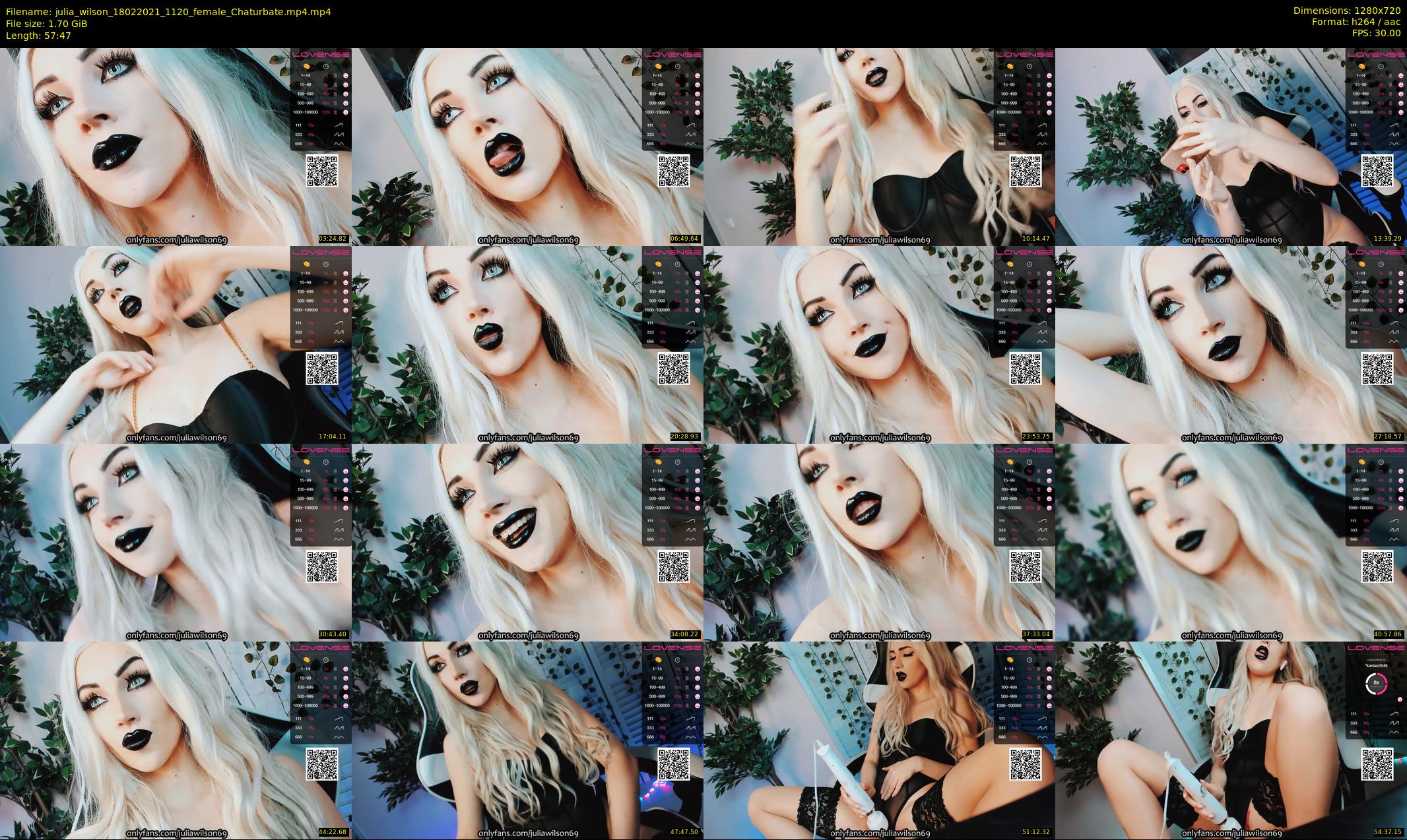 julia_wilson — 58 minute Chaturbate female cam show recording, 720p, Feb 18, 2021