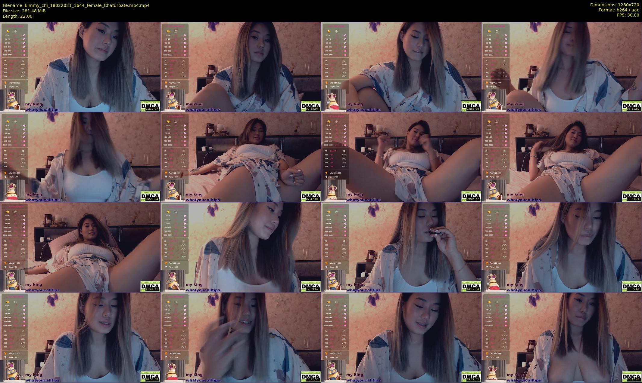 kimmy_chi — 22 minute Chaturbate female cam show recording, 720p, Feb 18, 2021