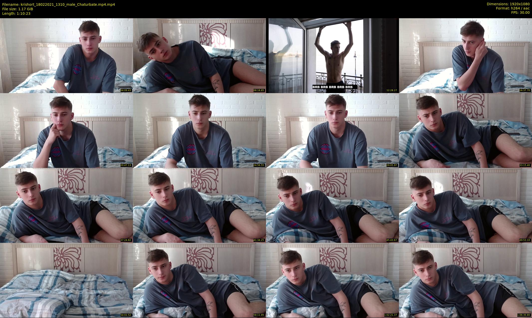 krishort — 71 minute Chaturbate male cam show recording, 1080p, Feb 18, 2021