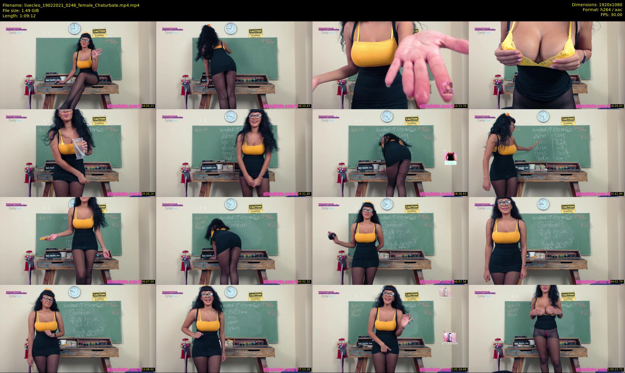 livecleo — 70 minute Chaturbate female cam show recording, 1080p, Feb 19, 2021