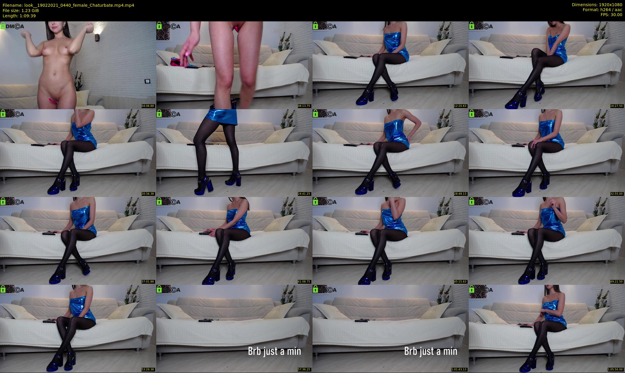 look_ — 70 minute Chaturbate female cam show recording, 1080p, Feb 19, 2021