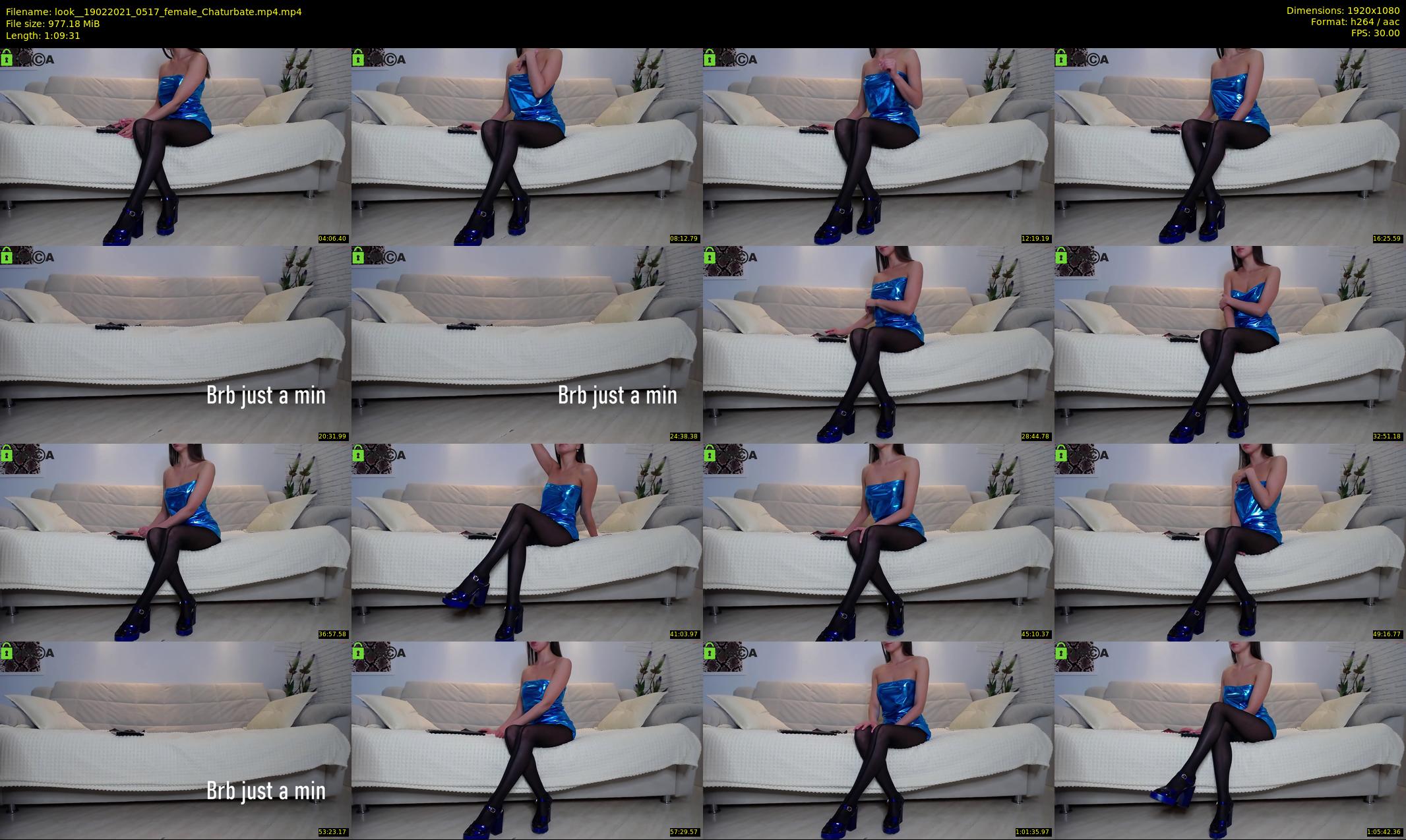 look_ — 70 minute Chaturbate female cam show recording, 1080p, Feb 19, 2021