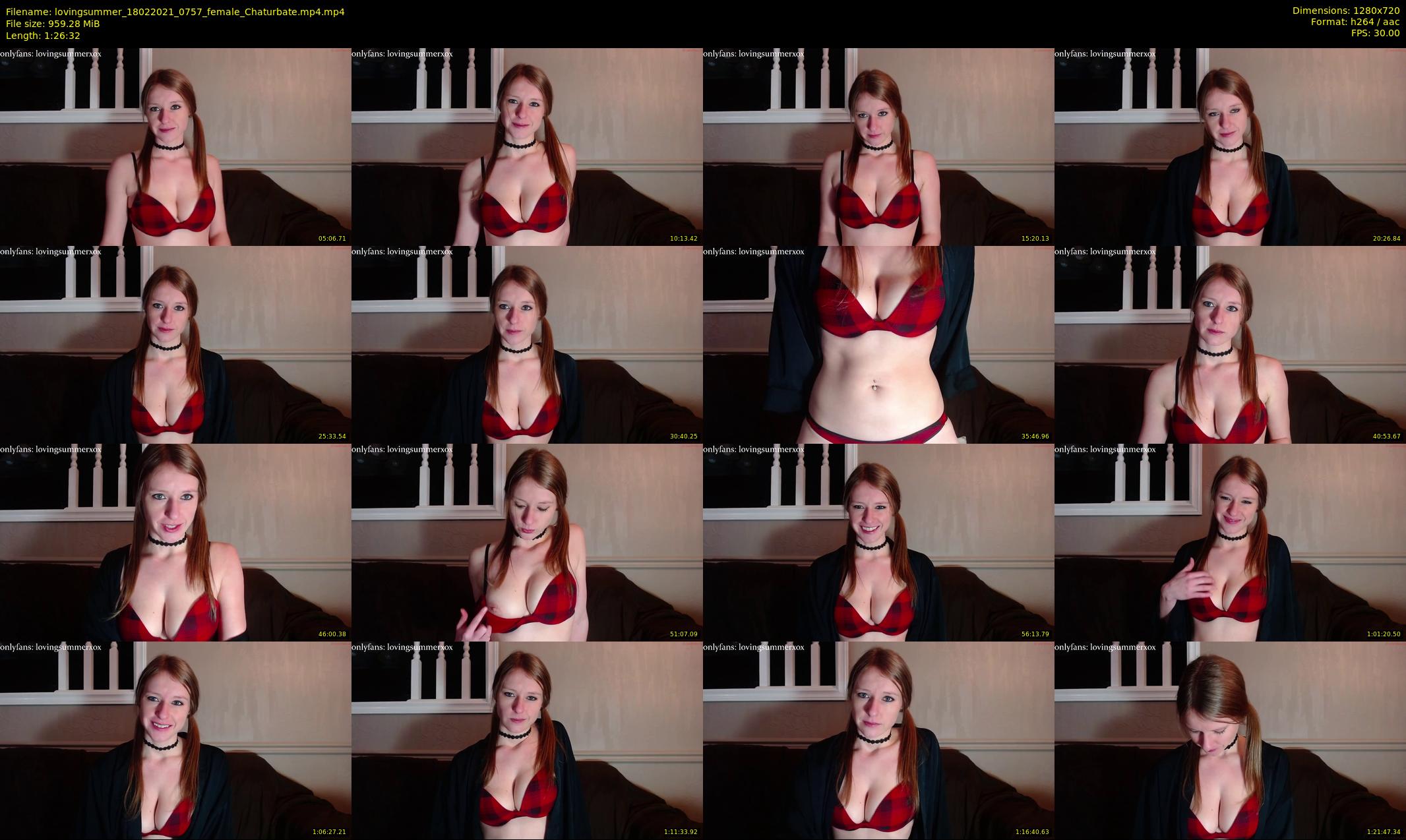 lovingsummer — 87 minute Chaturbate female cam show recording, 720p, Feb 18, 2021