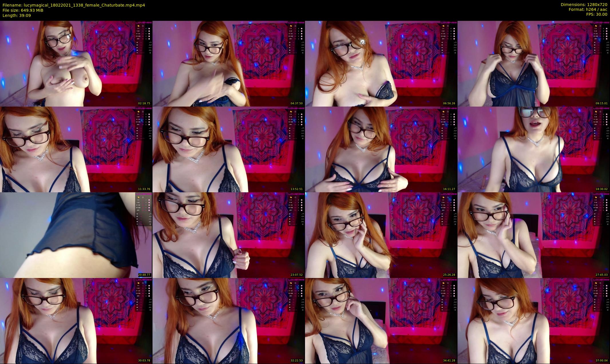 lucymagical — 40 minute Chaturbate female cam show recording, 720p, Feb 18, 2021