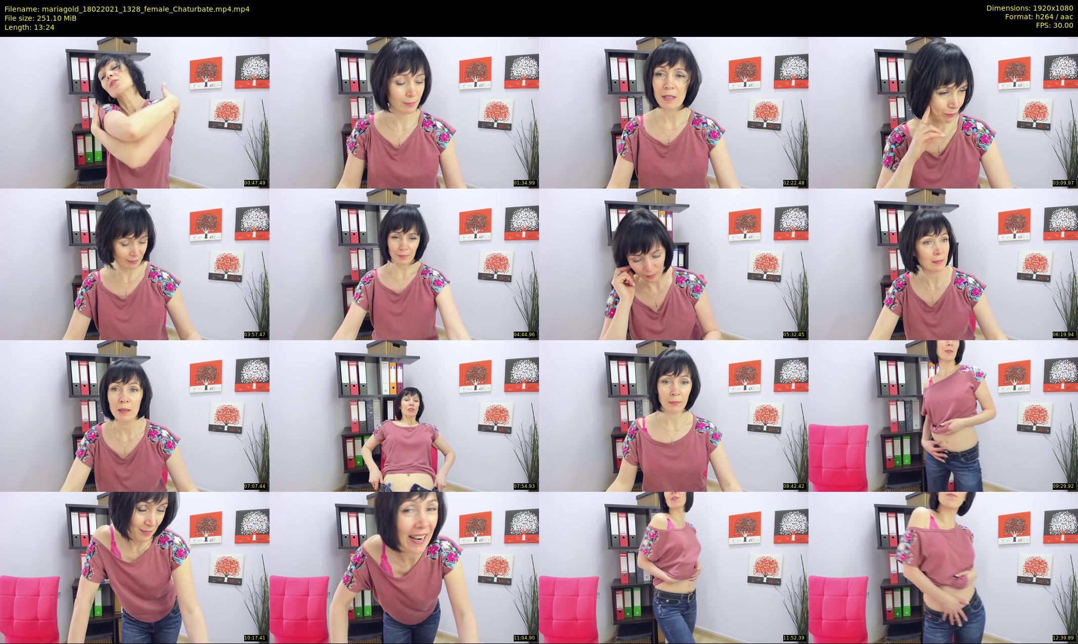 mariagold — 14 minute Chaturbate female cam show recording, 1080p, Feb 18, 2021