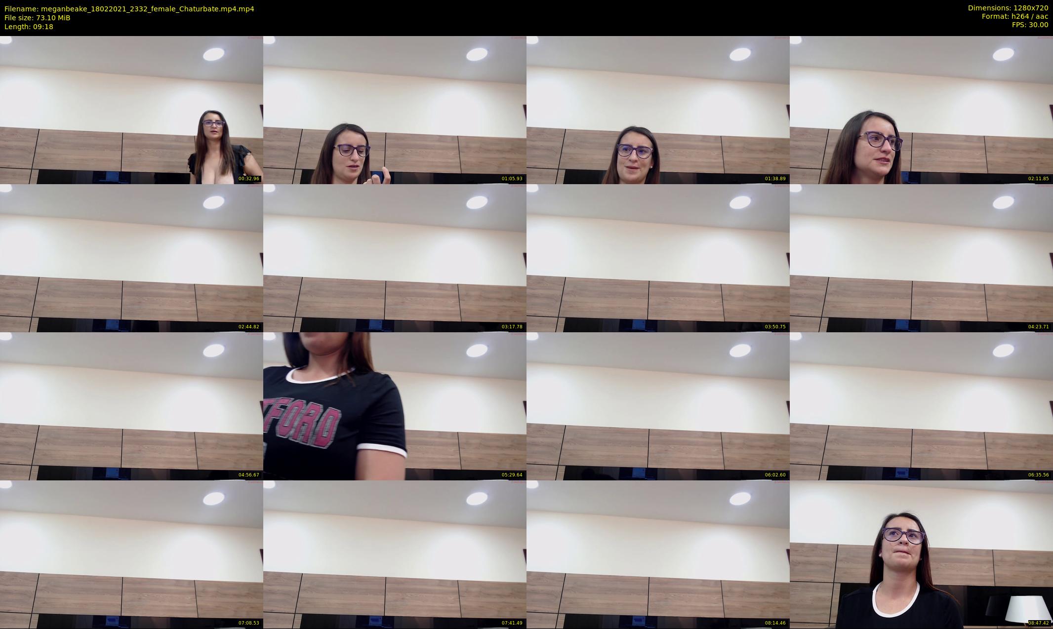 meganbeake — 10 minute Chaturbate female cam show recording, 720p, Feb 18, 2021
