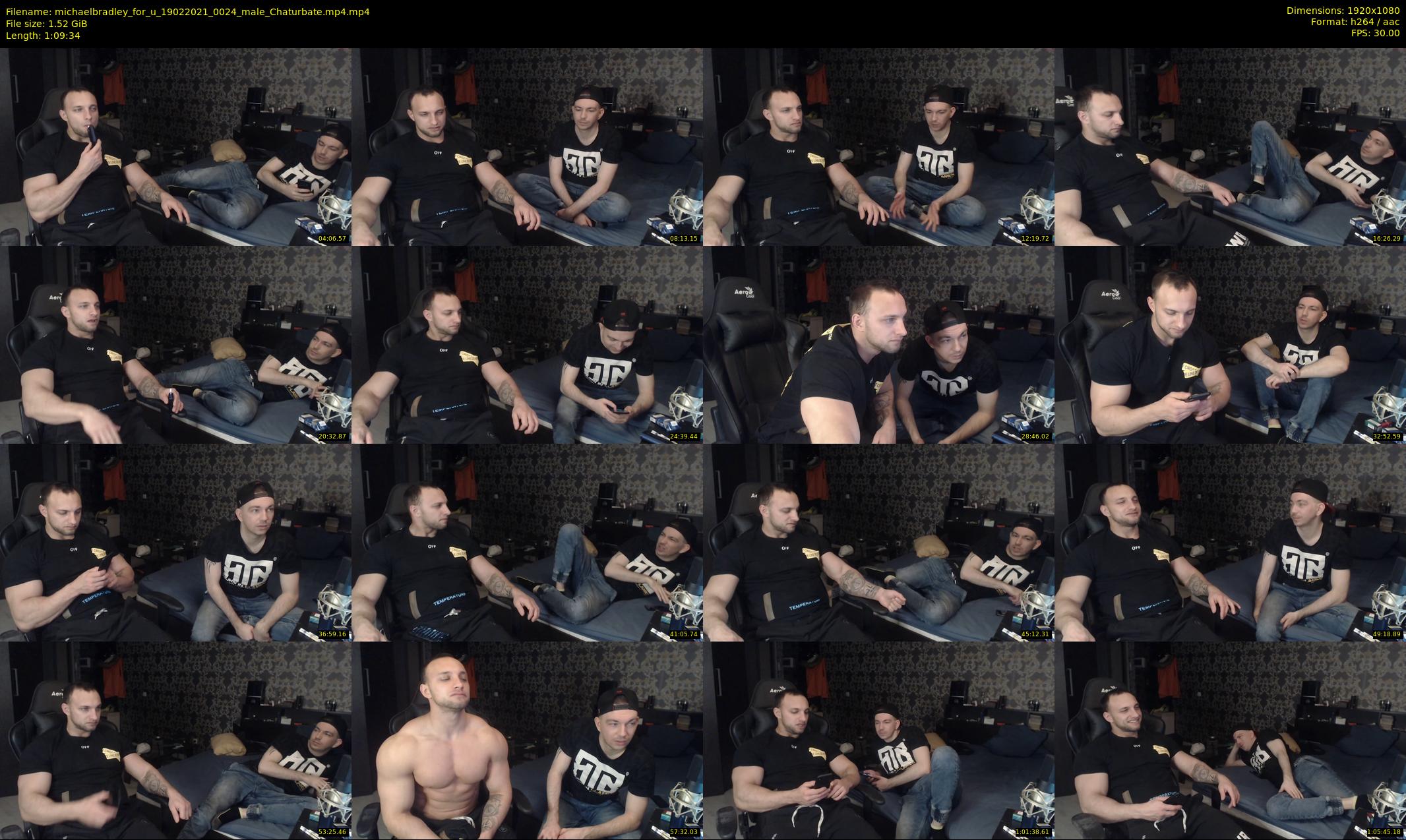 michaelbradley_for_u — 70 minute Chaturbate male cam show recording, 1080p, Feb 19, 2021