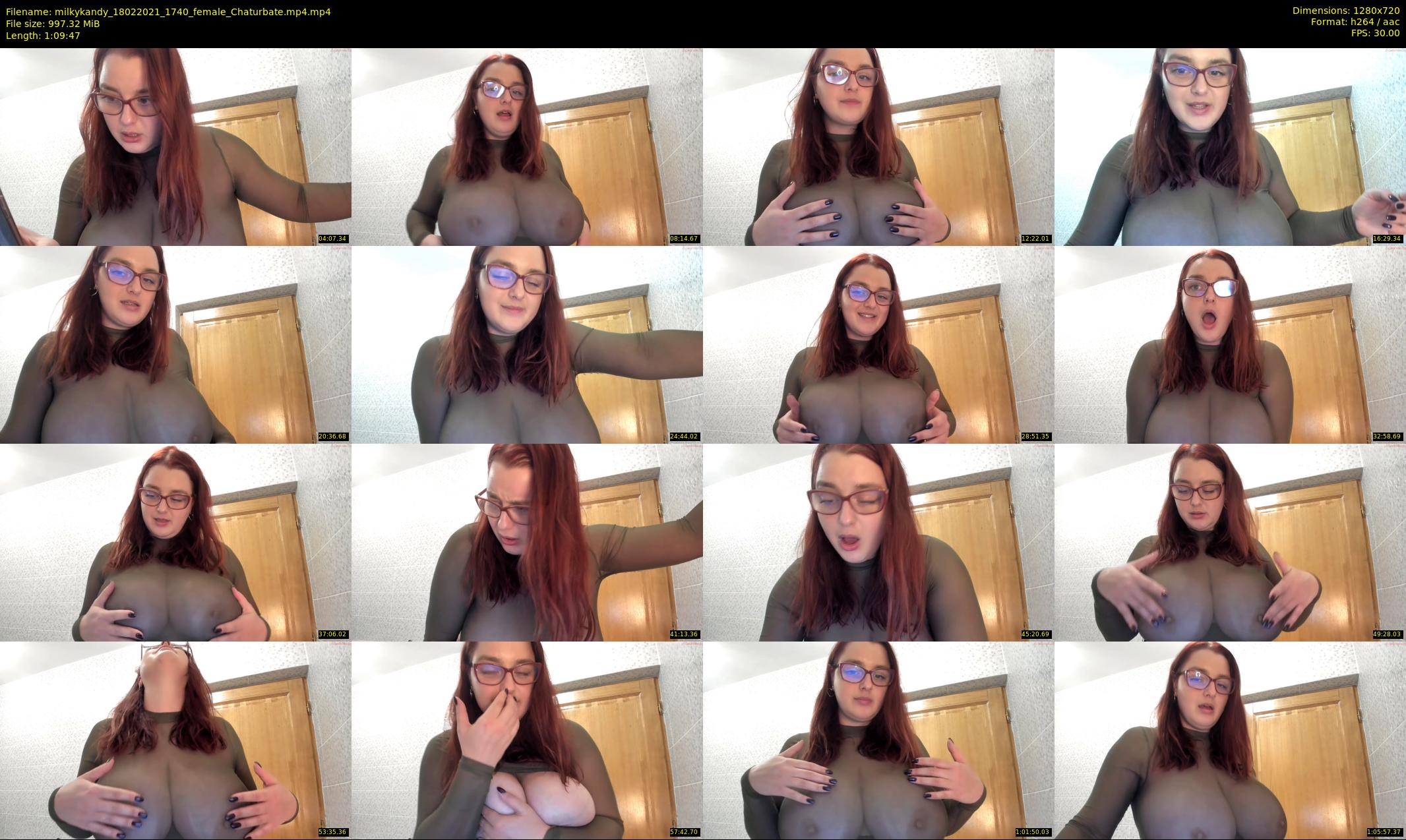 milkykandy — 70 minute Chaturbate female cam show recording, 720p, Feb 18, 2021