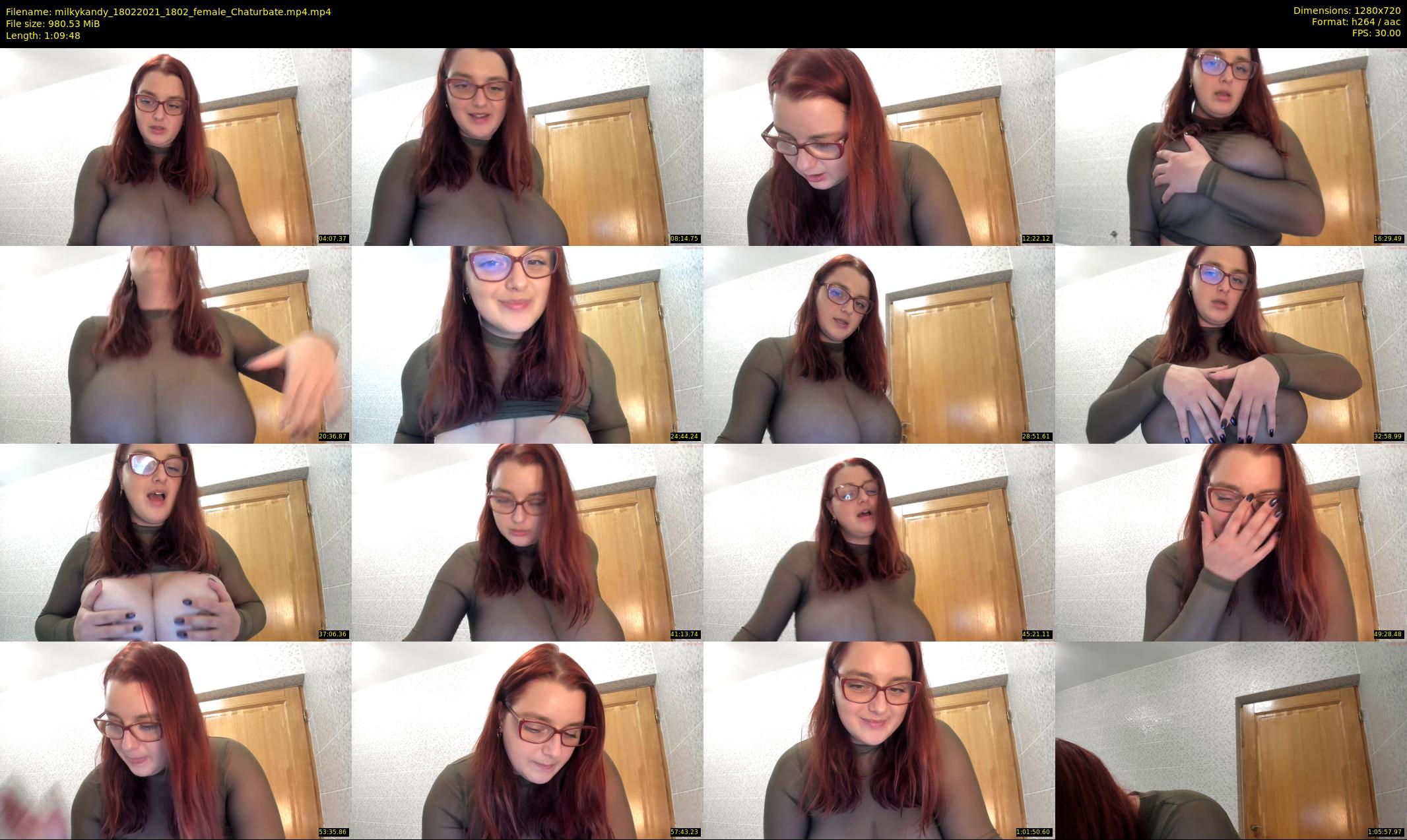 milkykandy — 70 minute Chaturbate female cam show recording, 720p, Feb 18, 2021