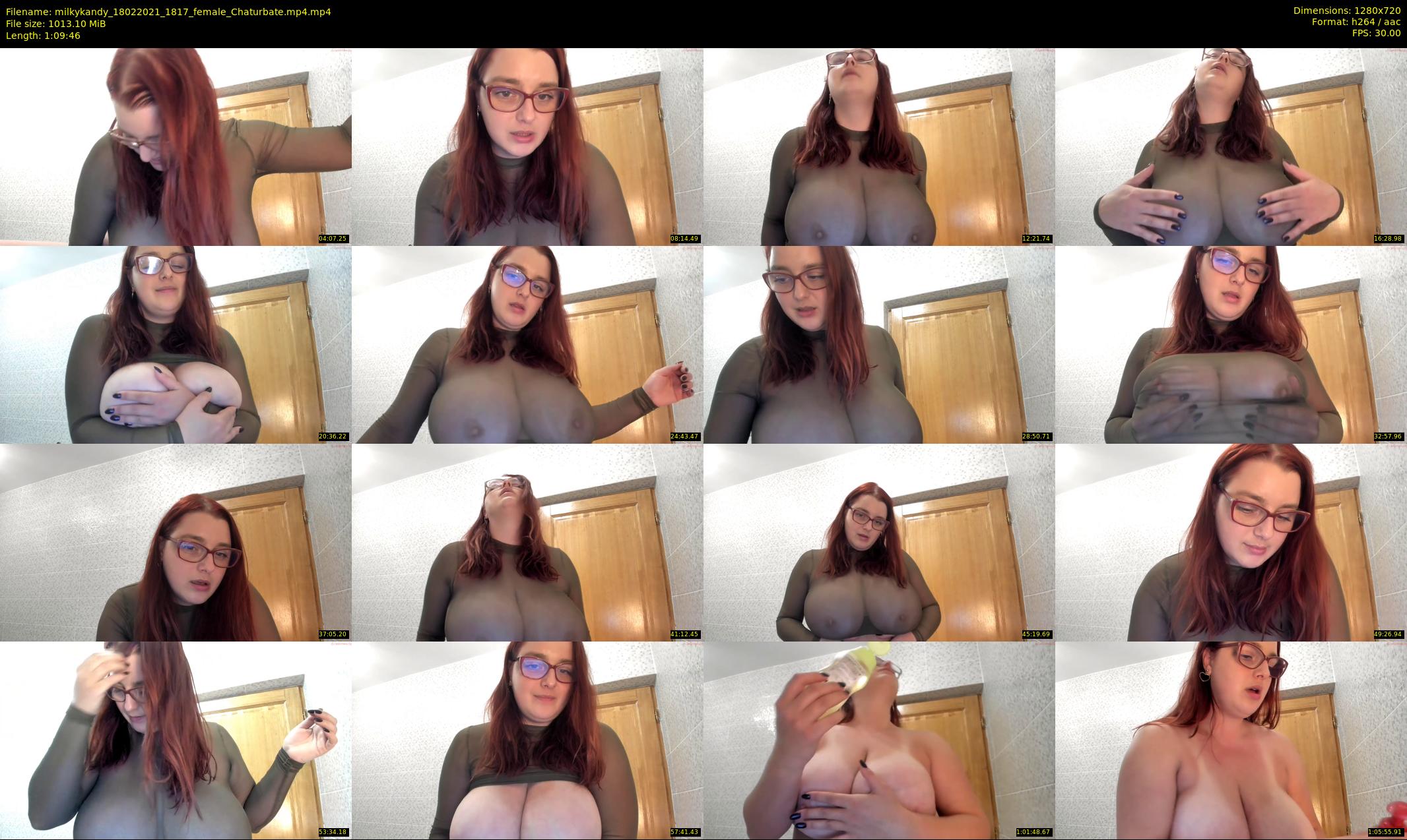 milkykandy — 70 minute Chaturbate female cam show recording, 720p, Feb 18, 2021