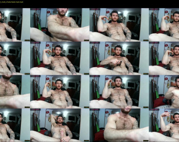 montuna — 22 minute Chaturbate male cam show recording, 480p, Feb 18, 2021