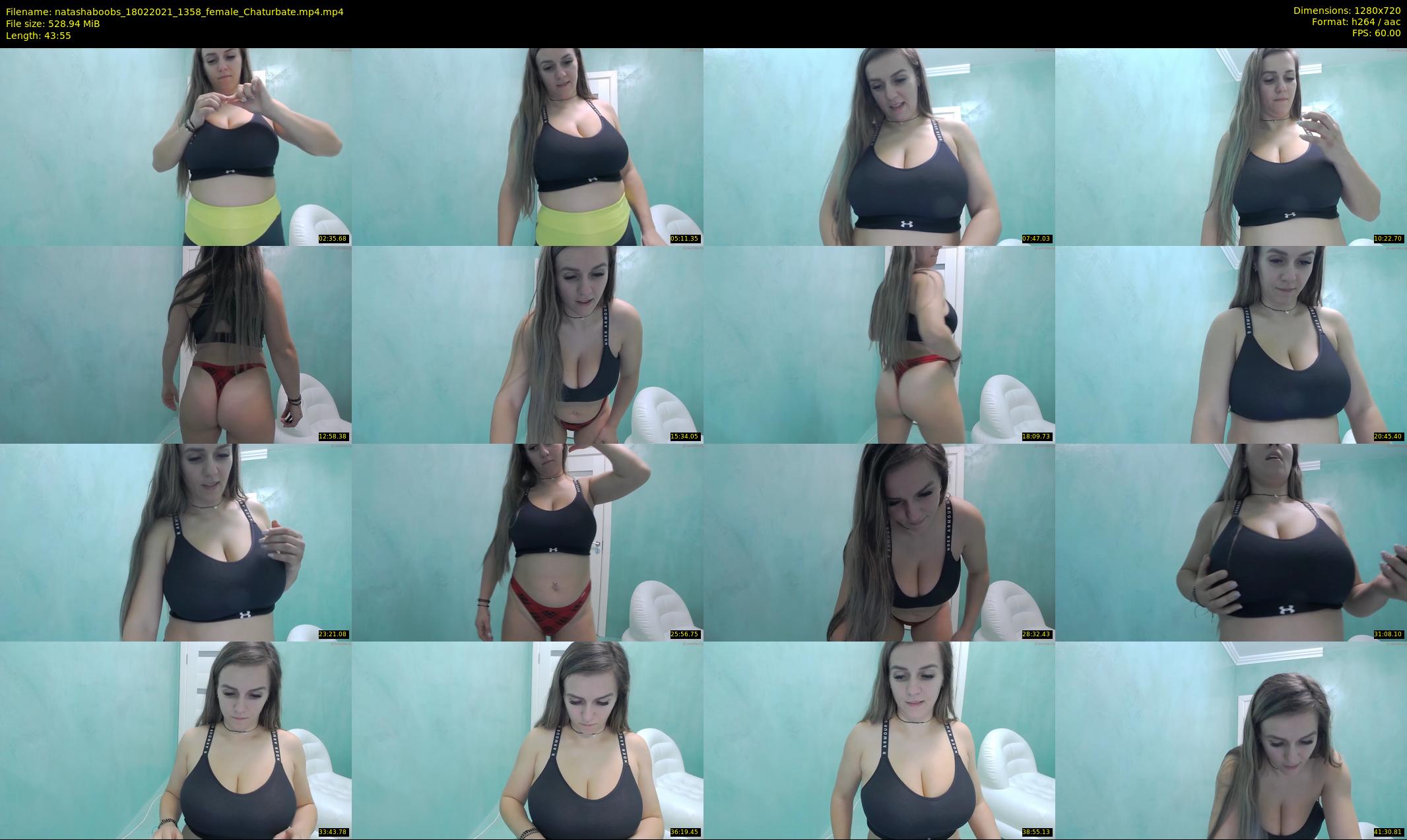 natashaboobs — 44 minute Chaturbate female cam show recording, 720p, Feb 18, 2021