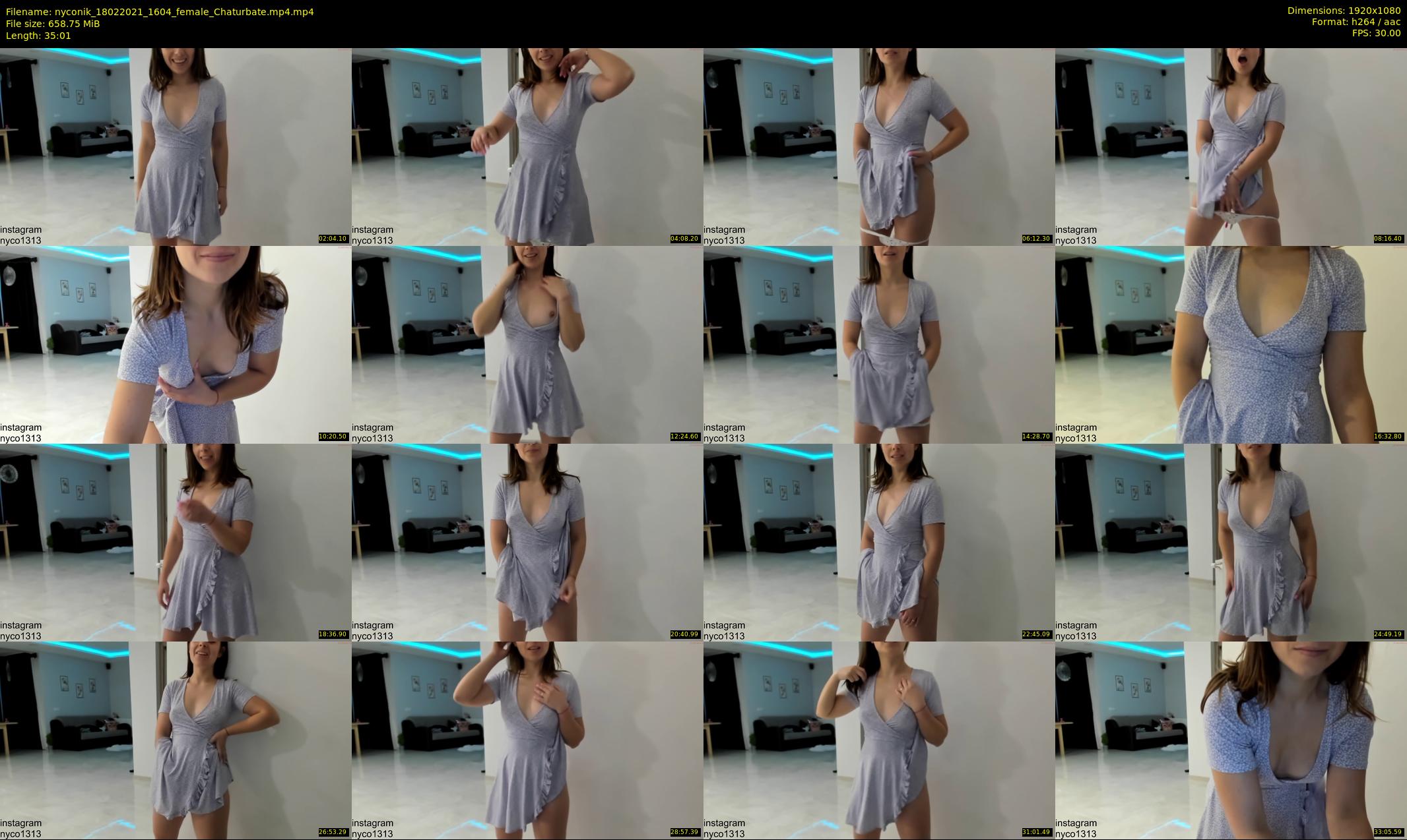 nyconik — 36 minute Chaturbate female cam show recording, 1080p, Feb 18, 2021
