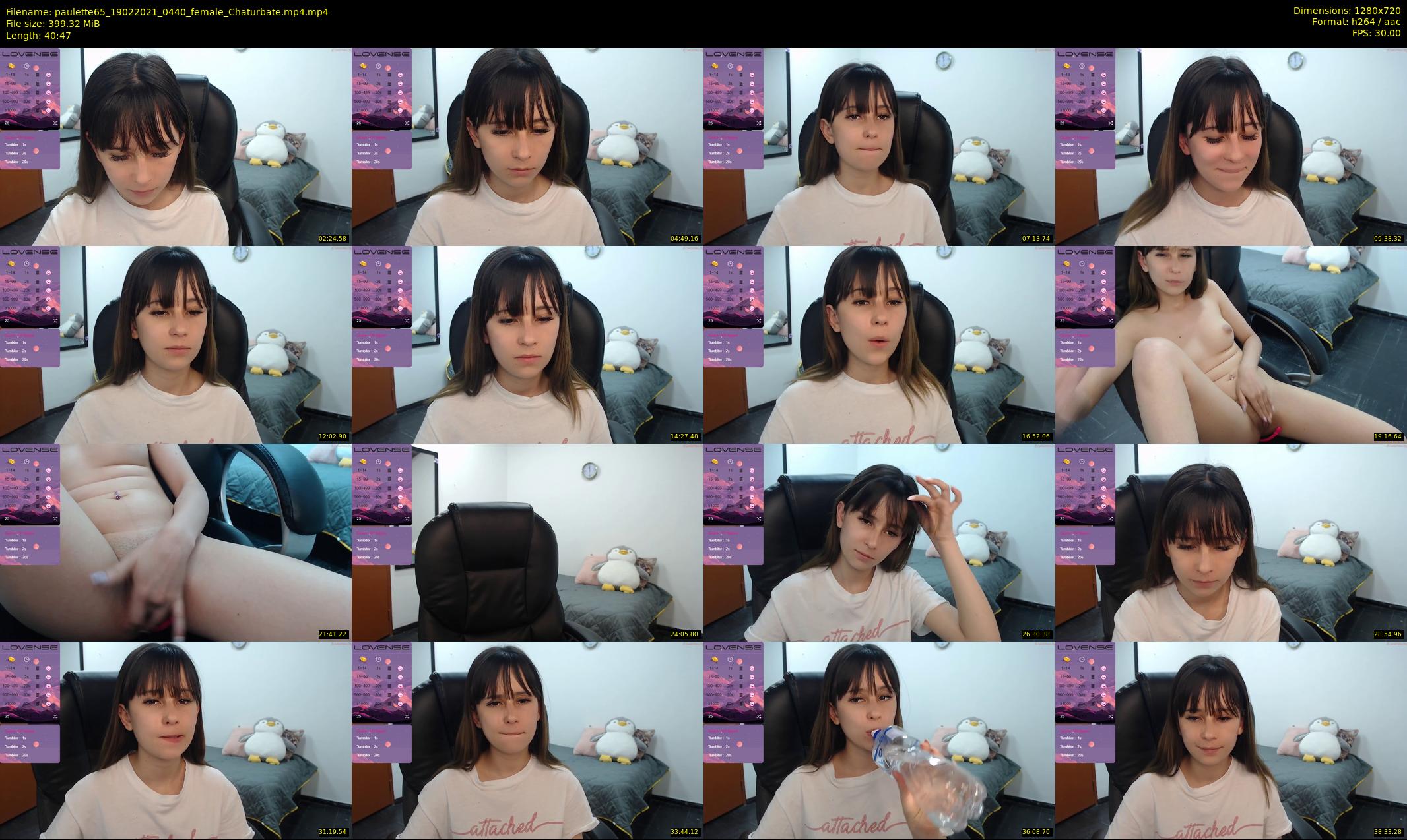 paulette65 — 41 minute Chaturbate female cam show recording, 720p, Feb 19, 2021