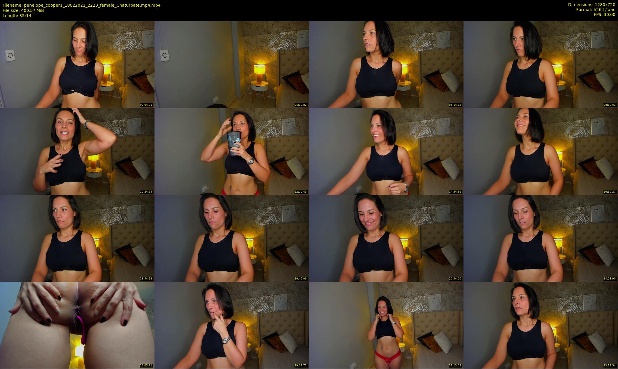 penelope_cooper1 — 36 minute Chaturbate female cam show recording, 720p, Feb 18, 2021