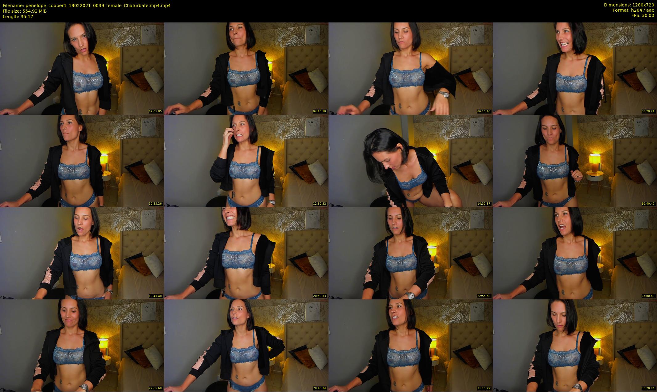 penelope_cooper1 — 36 minute Chaturbate female cam show recording, 720p, Feb 19, 2021
