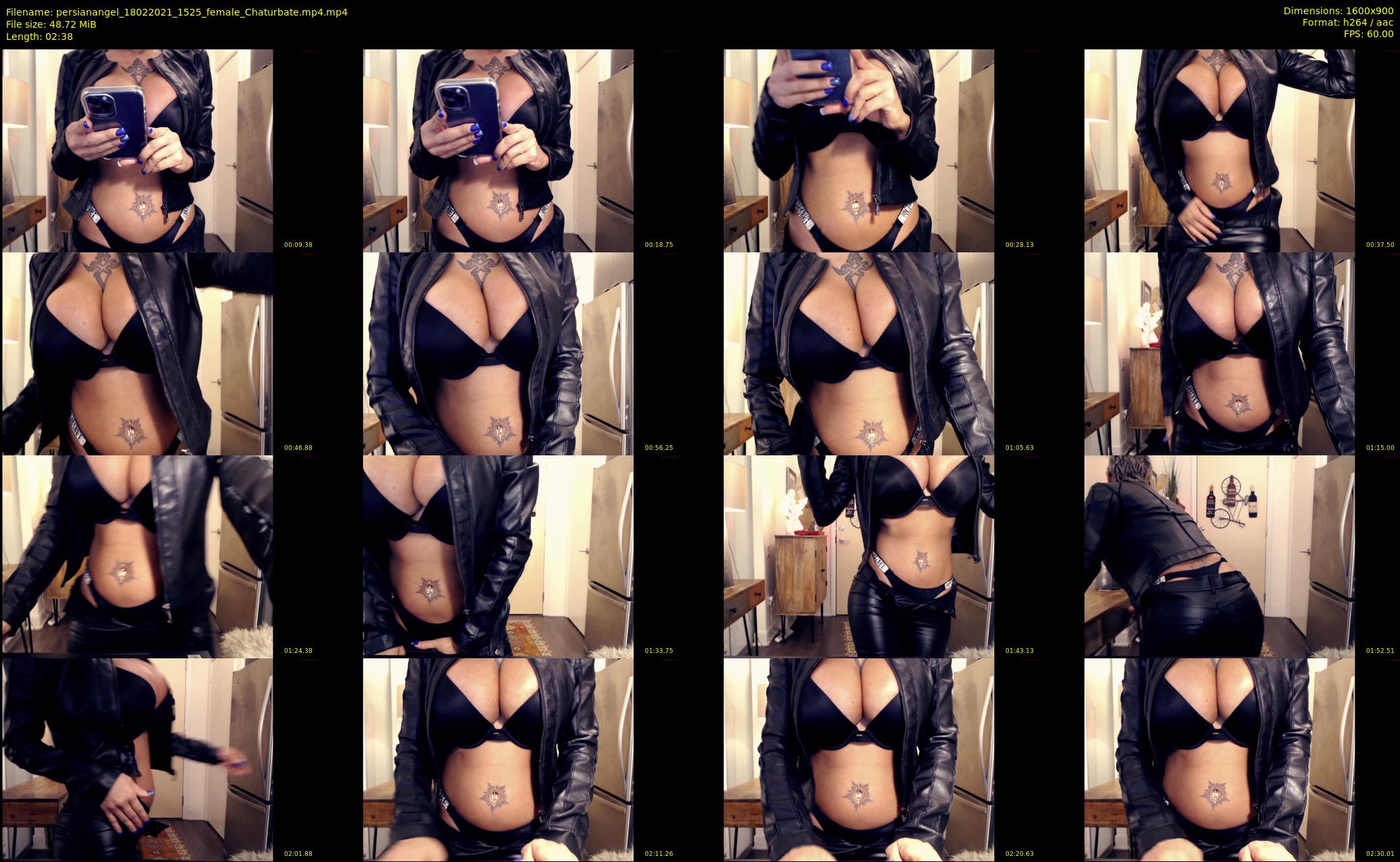 persianangel — 3 minute Chaturbate female cam show recording, 720p, Feb 18, 2021