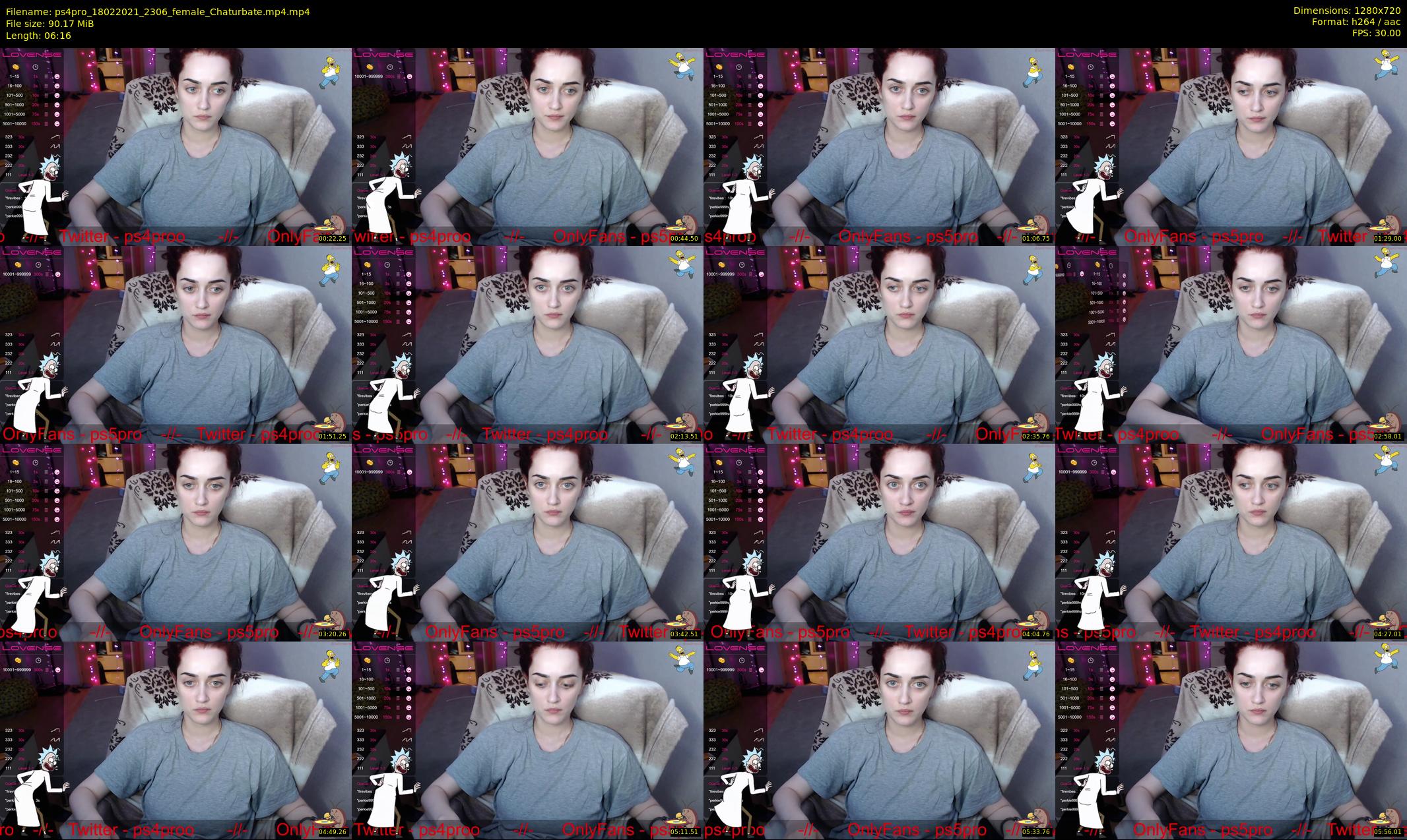 ps4pro — 7 minute Chaturbate female cam show recording, 720p, Feb 18, 2021
