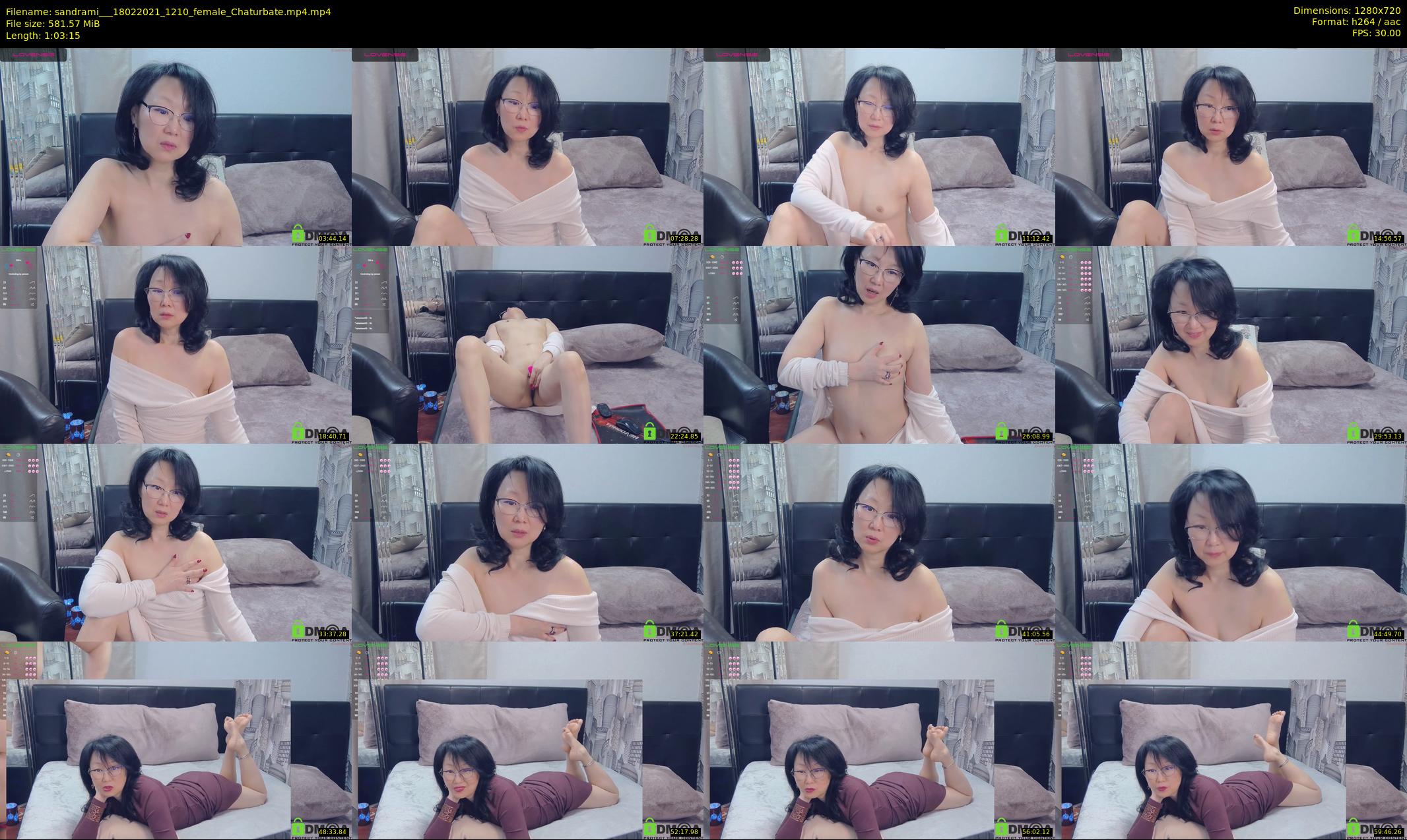 sandrami__ — 64 minute Chaturbate female cam show recording, 720p, Feb 18, 2021