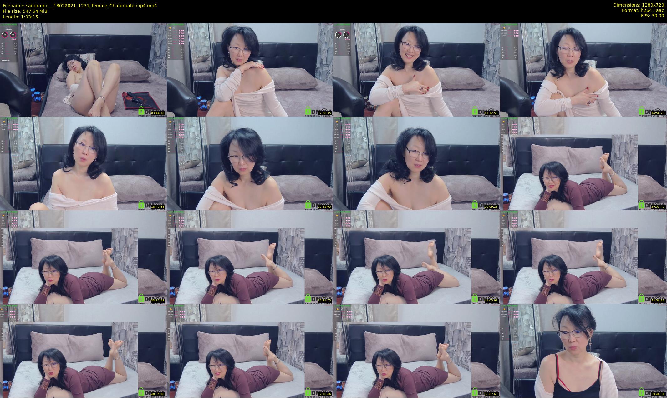 sandrami__ — 64 minute Chaturbate female cam show recording, 720p, Feb 18, 2021