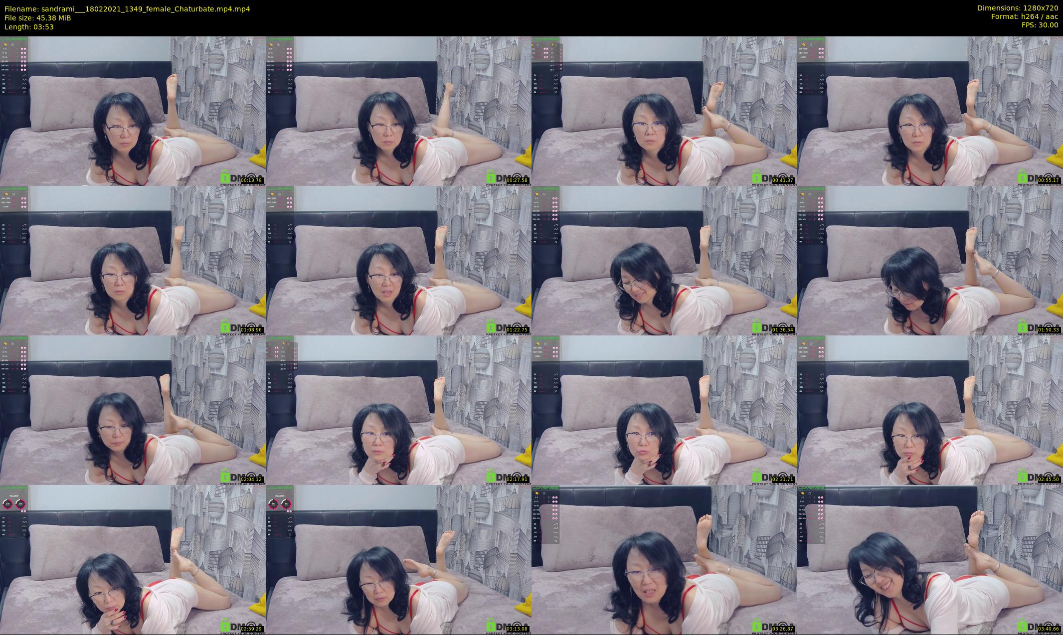 sandrami__ — 4 minute Chaturbate female cam show recording, 720p, Feb 18, 2021