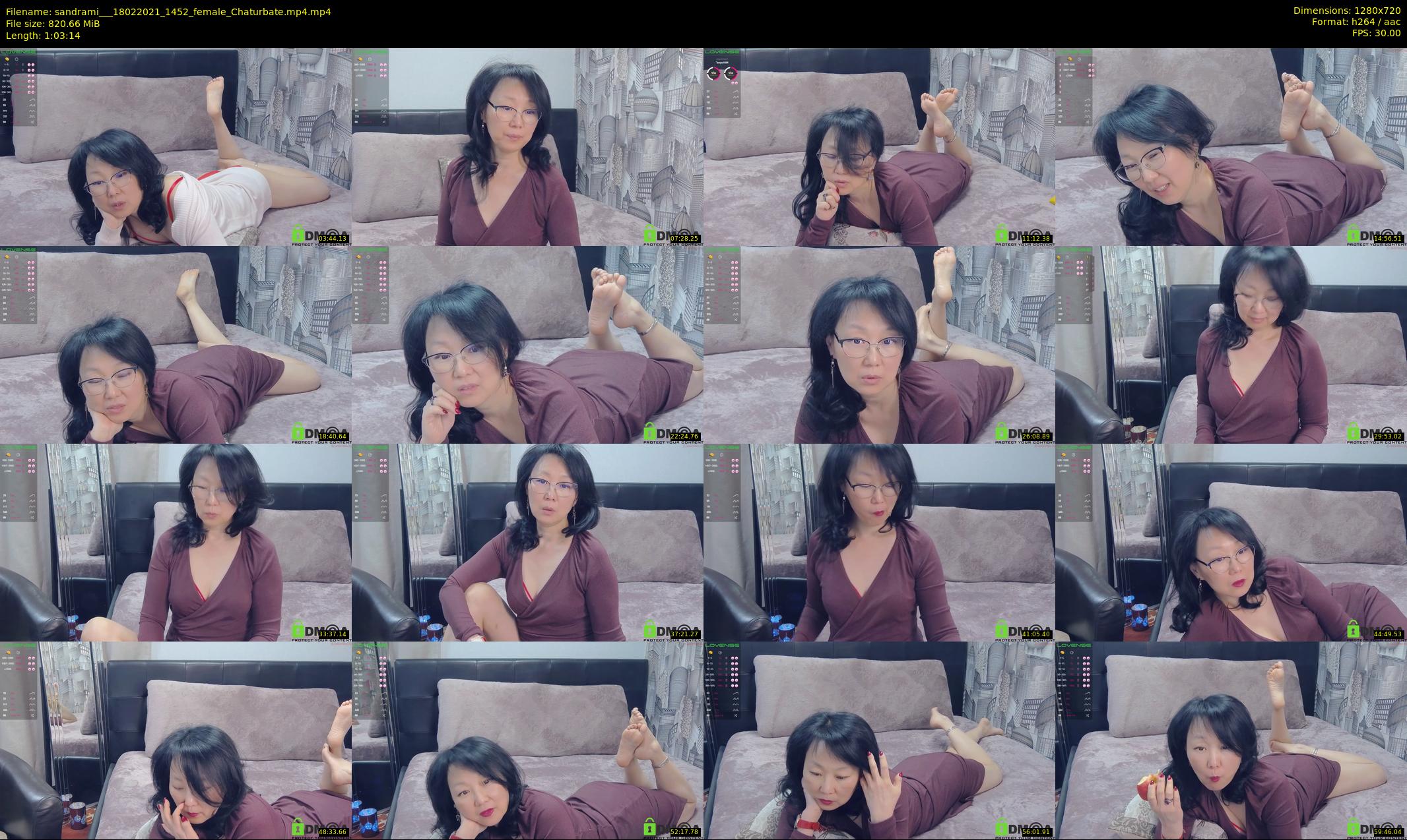 sandrami__ — 64 minute Chaturbate female cam show recording, 720p, Feb 18, 2021