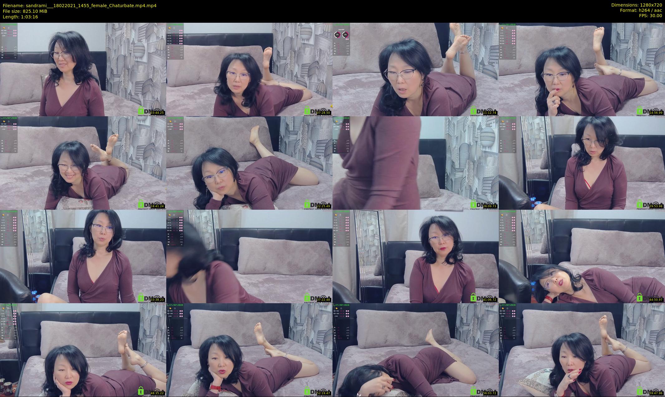 sandrami__ — 64 minute Chaturbate female cam show recording, 720p, Feb 18, 2021