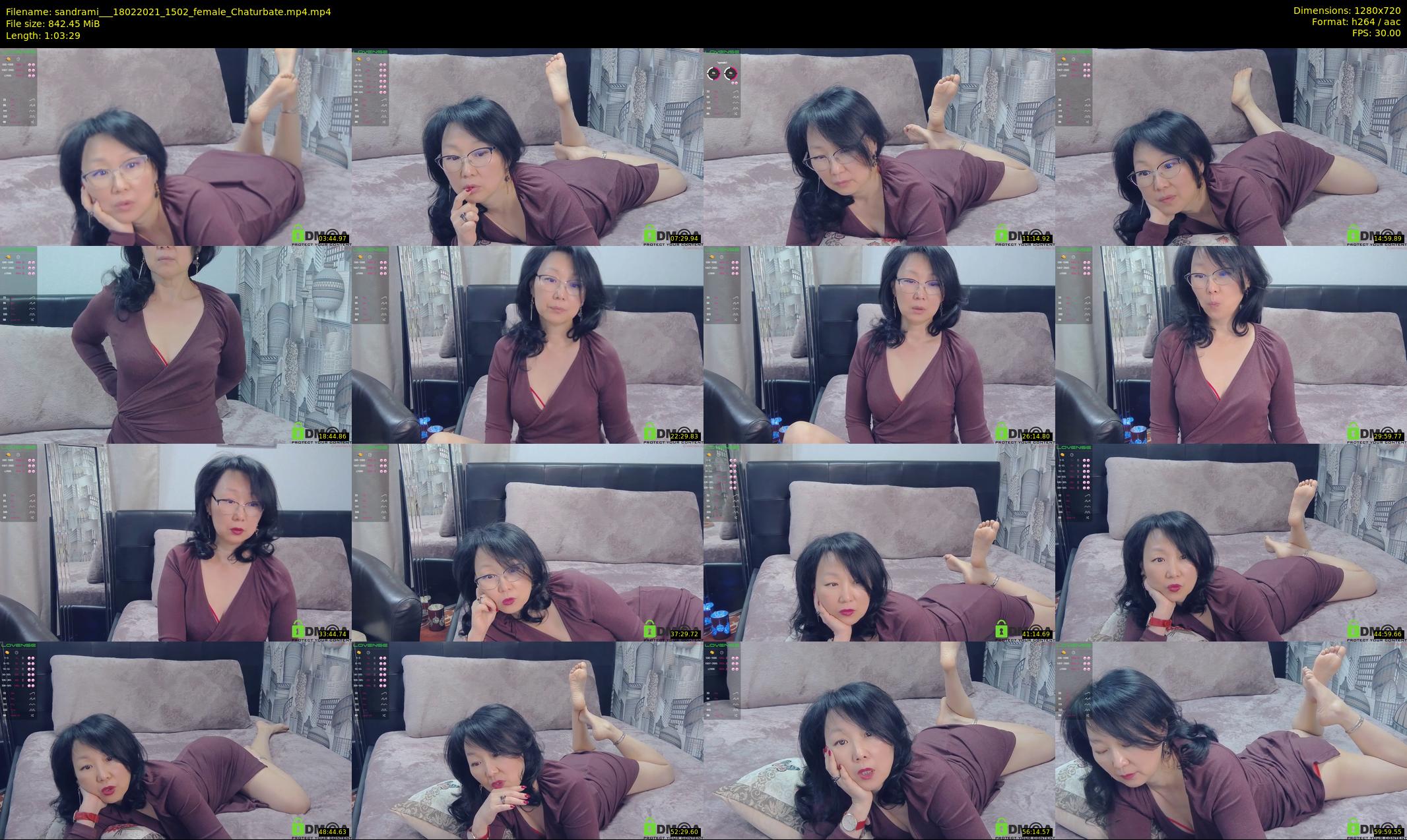 sandrami__ — 64 minute Chaturbate female cam show recording, 720p, Feb 18, 2021