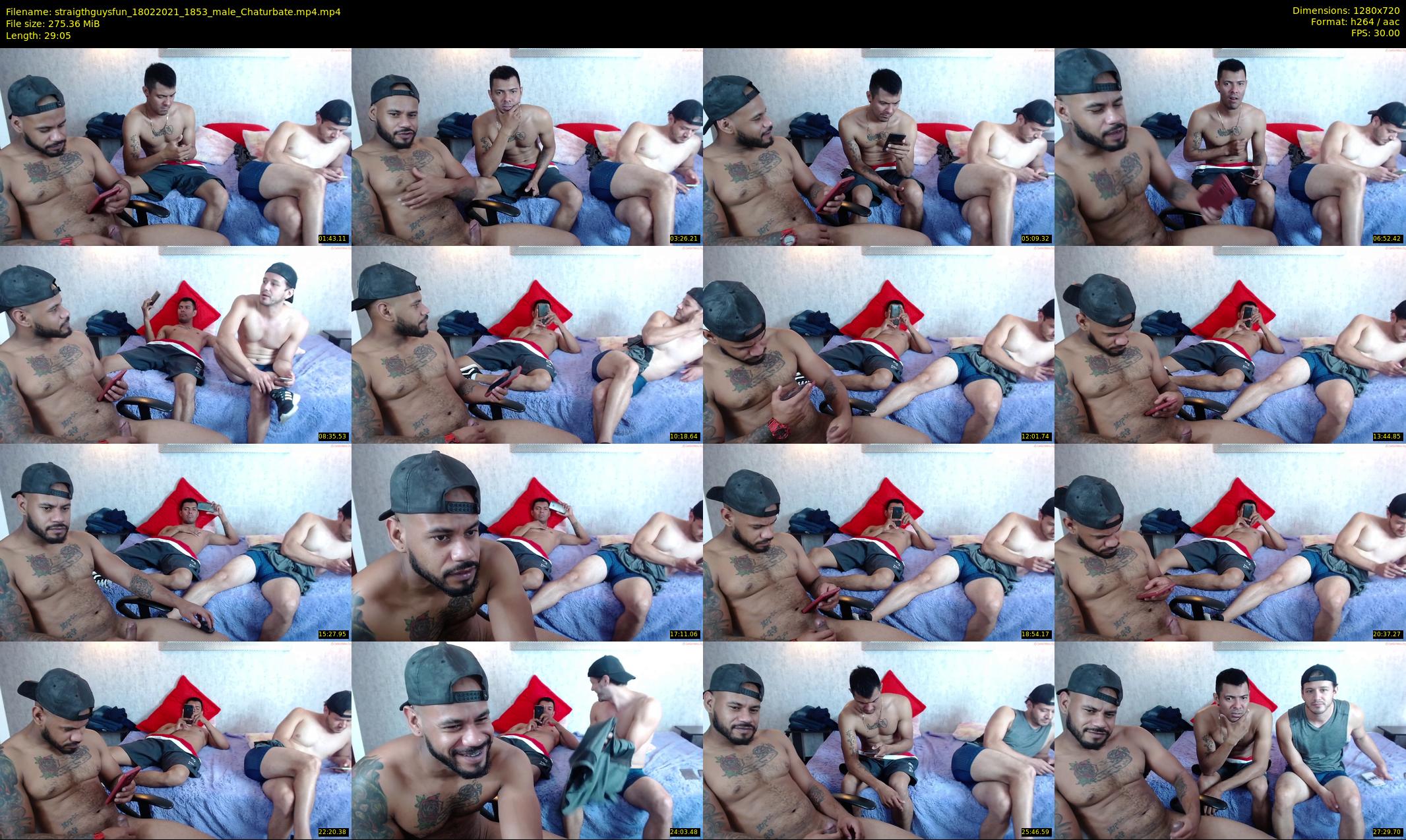 straigthguysfun — 30 minute Chaturbate male cam show recording, 720p, Feb 18, 2021