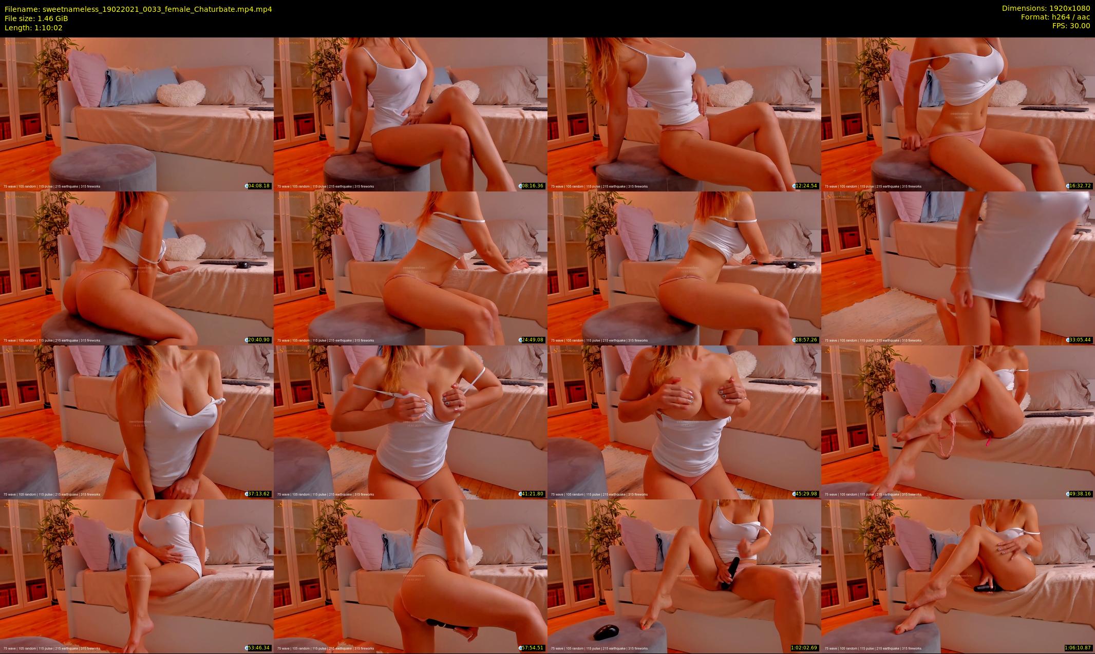 sweetnameless — 71 minute Chaturbate couple cam show recording, 1080p, Feb 19, 2021