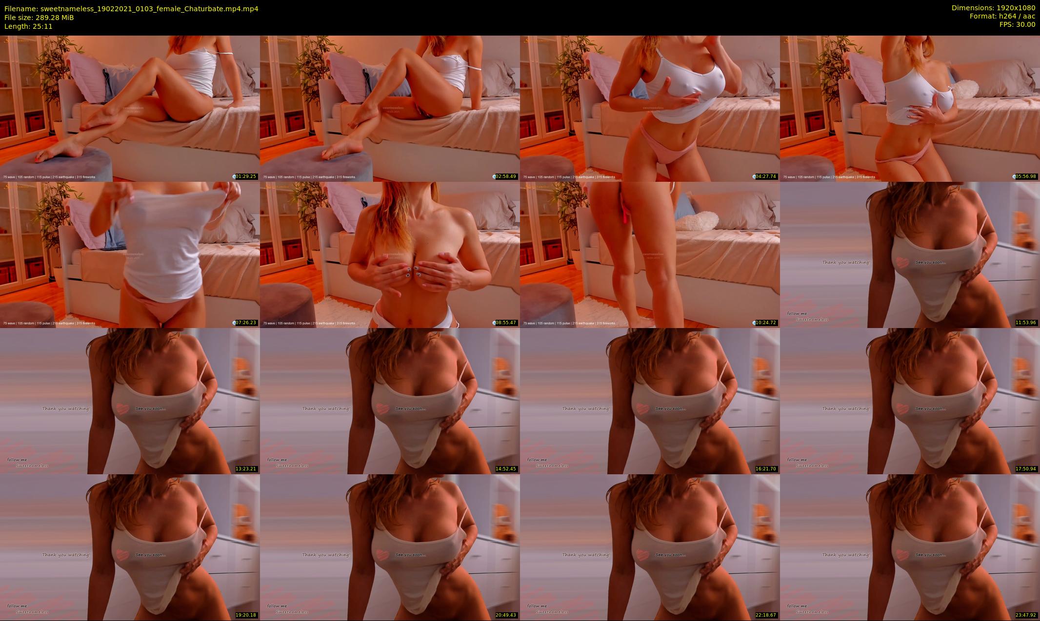 sweetnameless — 26 minute Chaturbate couple cam show recording, 1080p, Feb 19, 2021