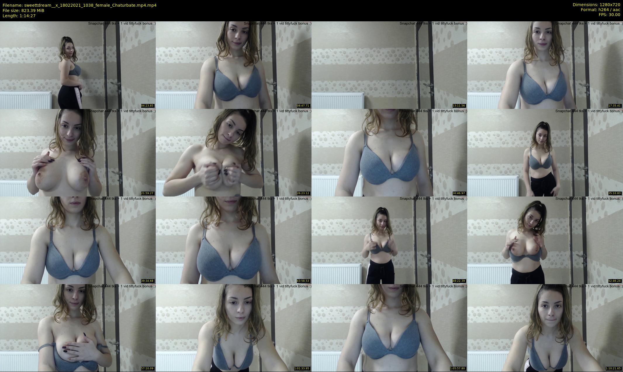 sweettdream__x — 75 minute Chaturbate female cam show recording, 720p, Feb 18, 2021