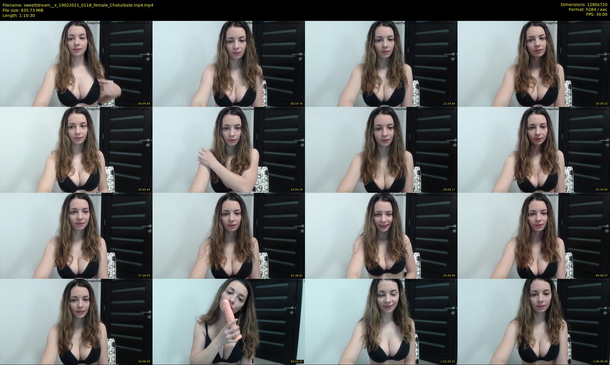sweettdream__x — 71 minute Chaturbate female cam show recording, 720p, Feb 19, 2021