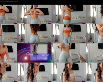 sweety_rinushka_ — 70 minute Chaturbate female cam show recording, 1080p, Feb 18, 2021